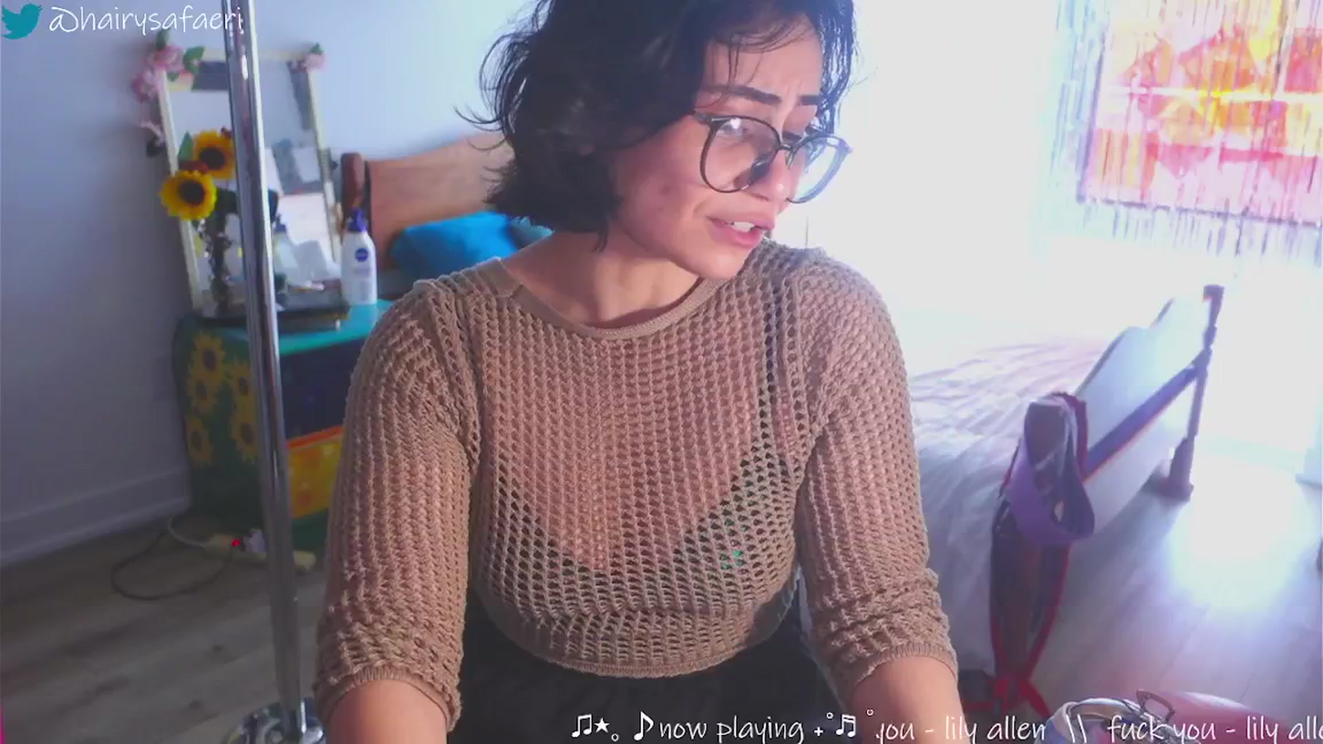 Gallery image thumbnail from HairySafaeri's myfreecams stream on, 03/06/2025, 16:44 image 1 of 20