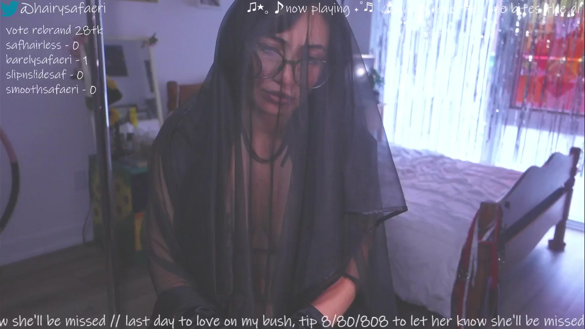 Gallery image thumbnail from HairySafaeri's myfreecams stream on, 05/24/2025, 21:24 image 20 of 20
