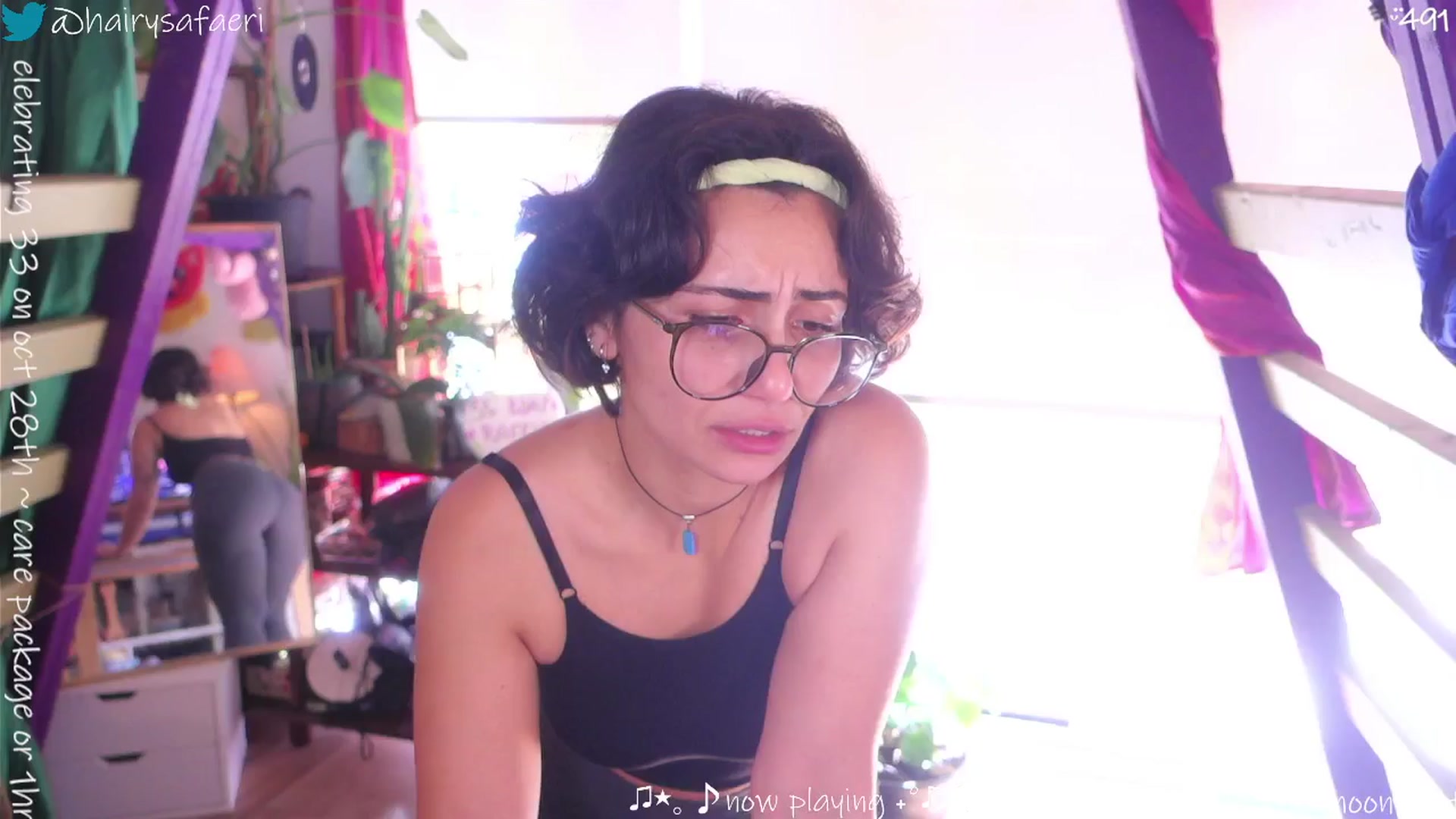Gallery image thumbnail from HairySafaeri's myfreecams stream on, 10/08/2025, 17:43 image 15 of 20