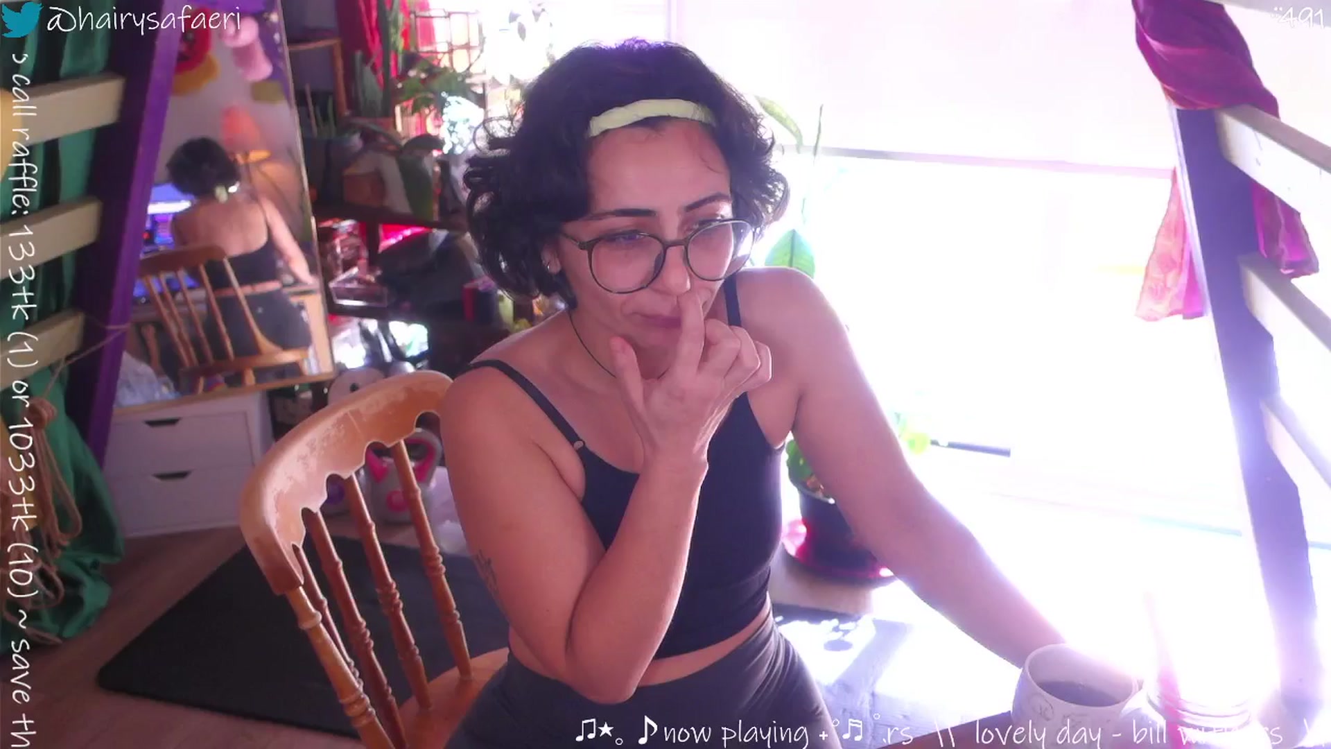 Gallery image thumbnail from HairySafaeri's myfreecams stream on, 10/08/2025, 17:43 image 6 of 20