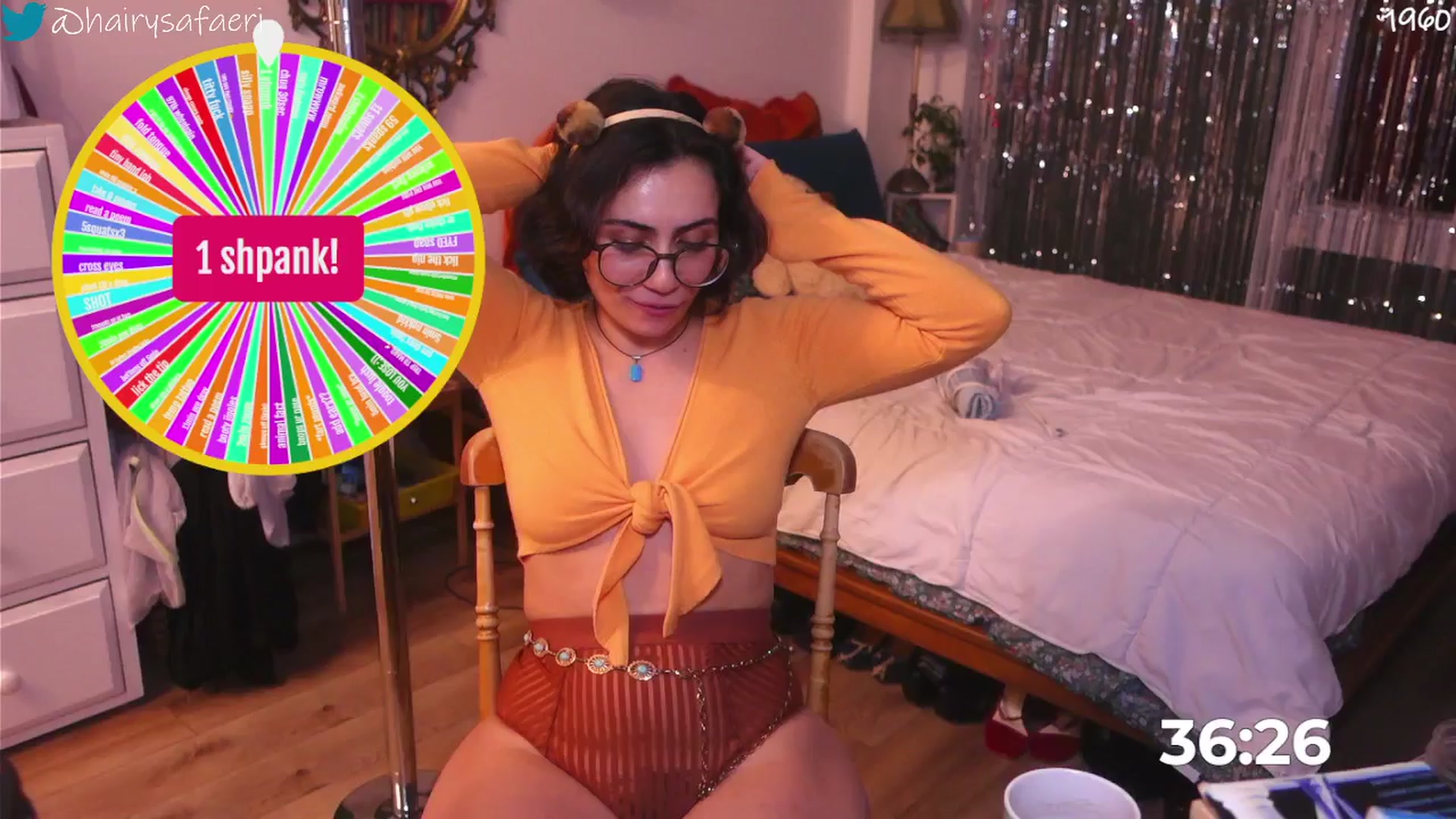 Gallery image thumbnail from HairySafaeri's myfreecams stream on, 12/08/2025, 23:27 image 16 of 20