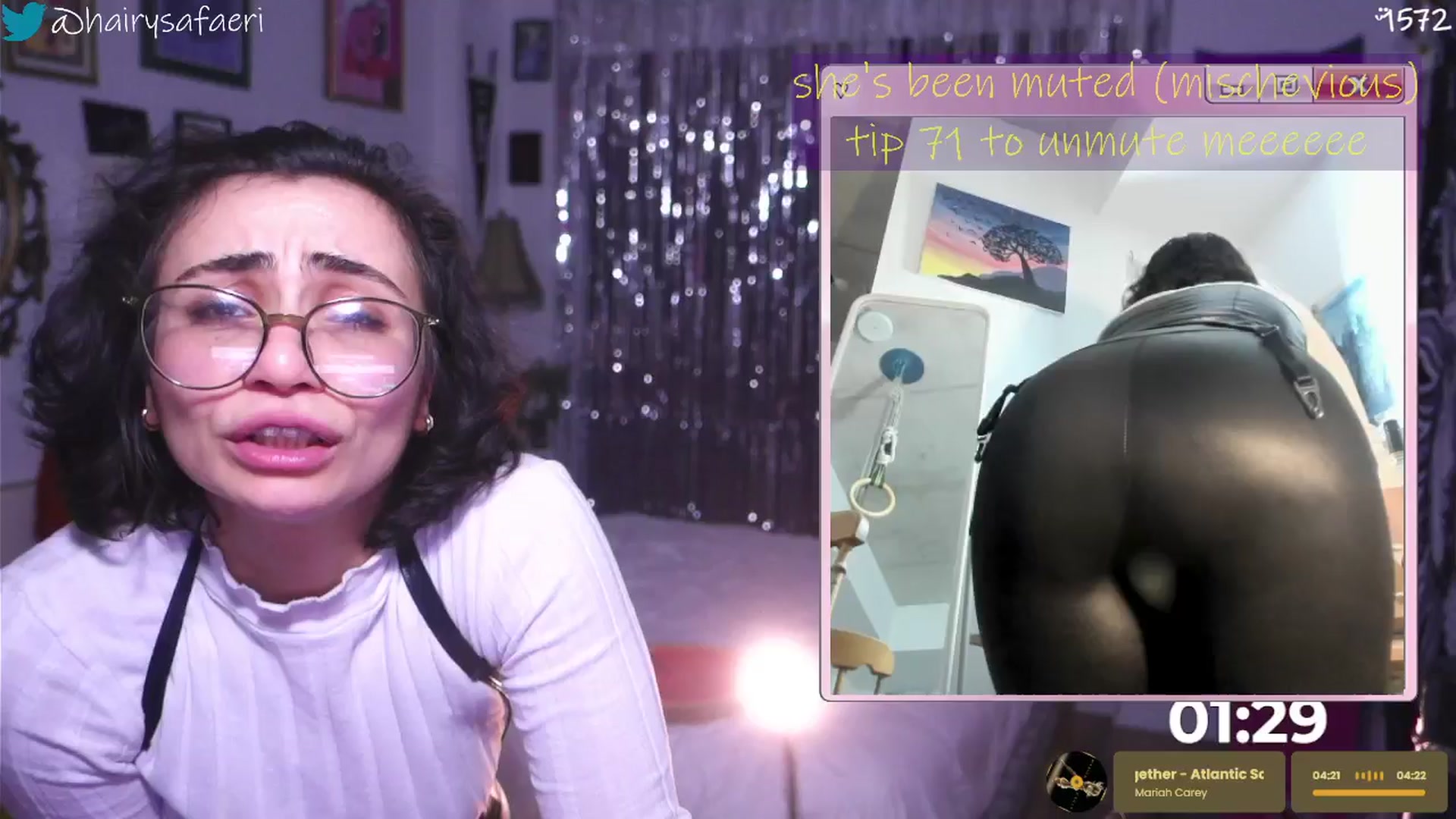 Gallery image thumbnail from HairySafaeri's myfreecams stream on, 12/12/2025, 23:55 image 13 of 20