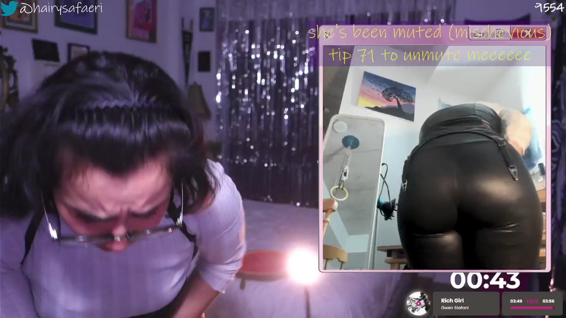 Gallery image thumbnail from HairySafaeri's myfreecams stream on, 12/12/2025, 23:55 image 14 of 20