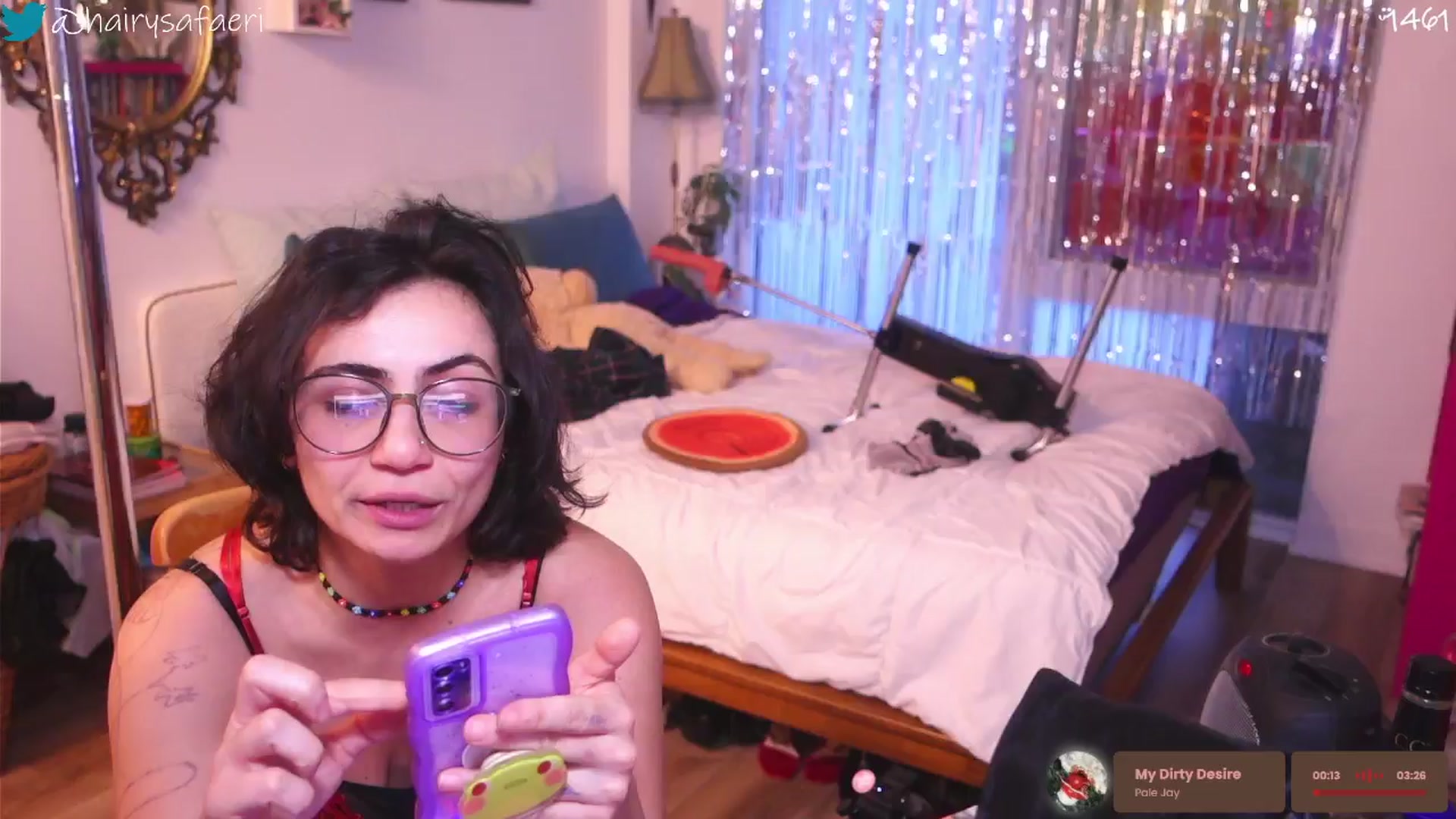 Gallery image thumbnail from HairySafaeri's myfreecams stream on, 12/17/2025, 22:28 image 7 of 20