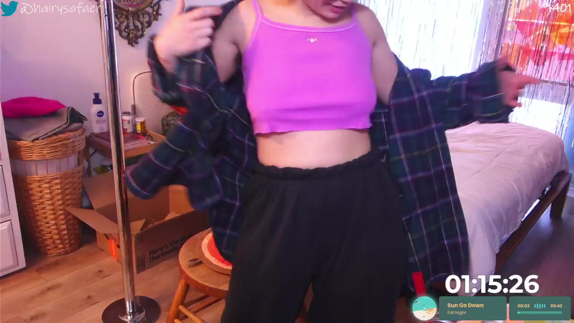 Gallery image thumbnail from HairySafaeri's myfreecams stream on, 12/29/2025, 19:18 image 8 of 20