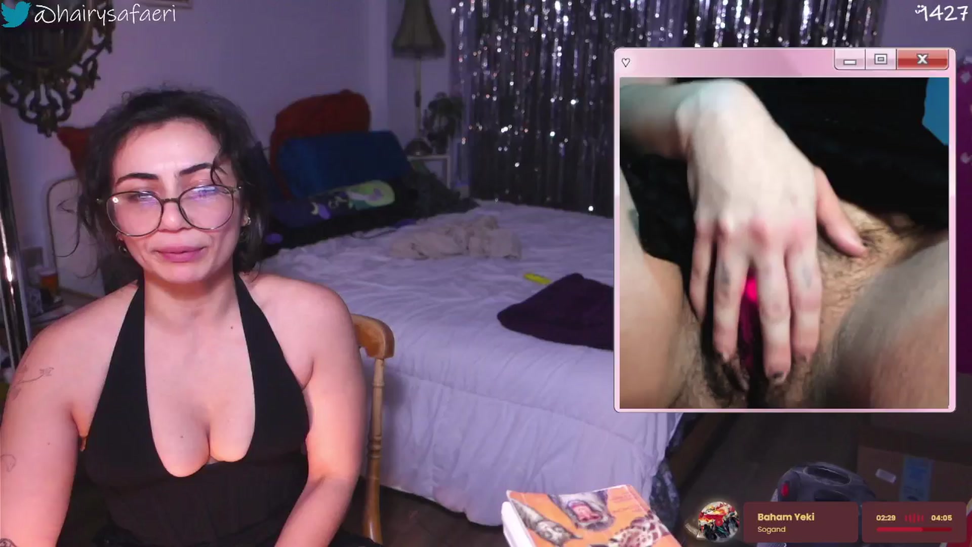 Gallery image thumbnail from HairySafaeri's myfreecams stream on, 01/16/2026, 24:18 image 8 of 20