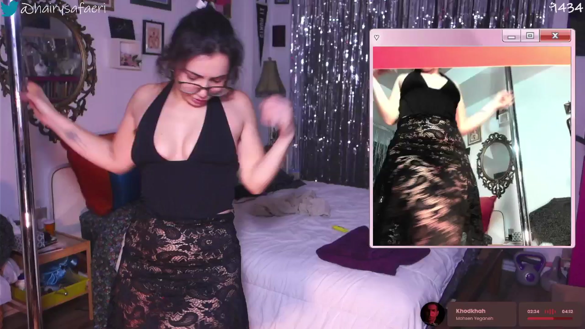 Gallery image thumbnail from HairySafaeri's myfreecams stream on, 01/16/2026, 24:18 image 2 of 20
