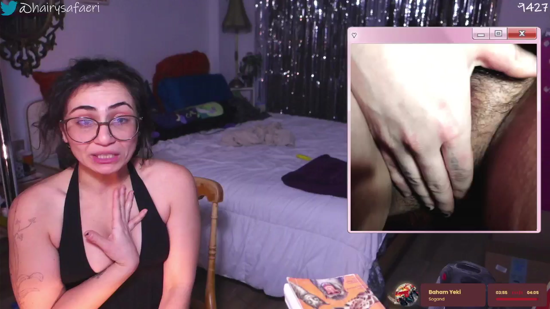 Gallery image thumbnail from HairySafaeri's myfreecams stream on, 01/16/2026, 24:18 image 10 of 20