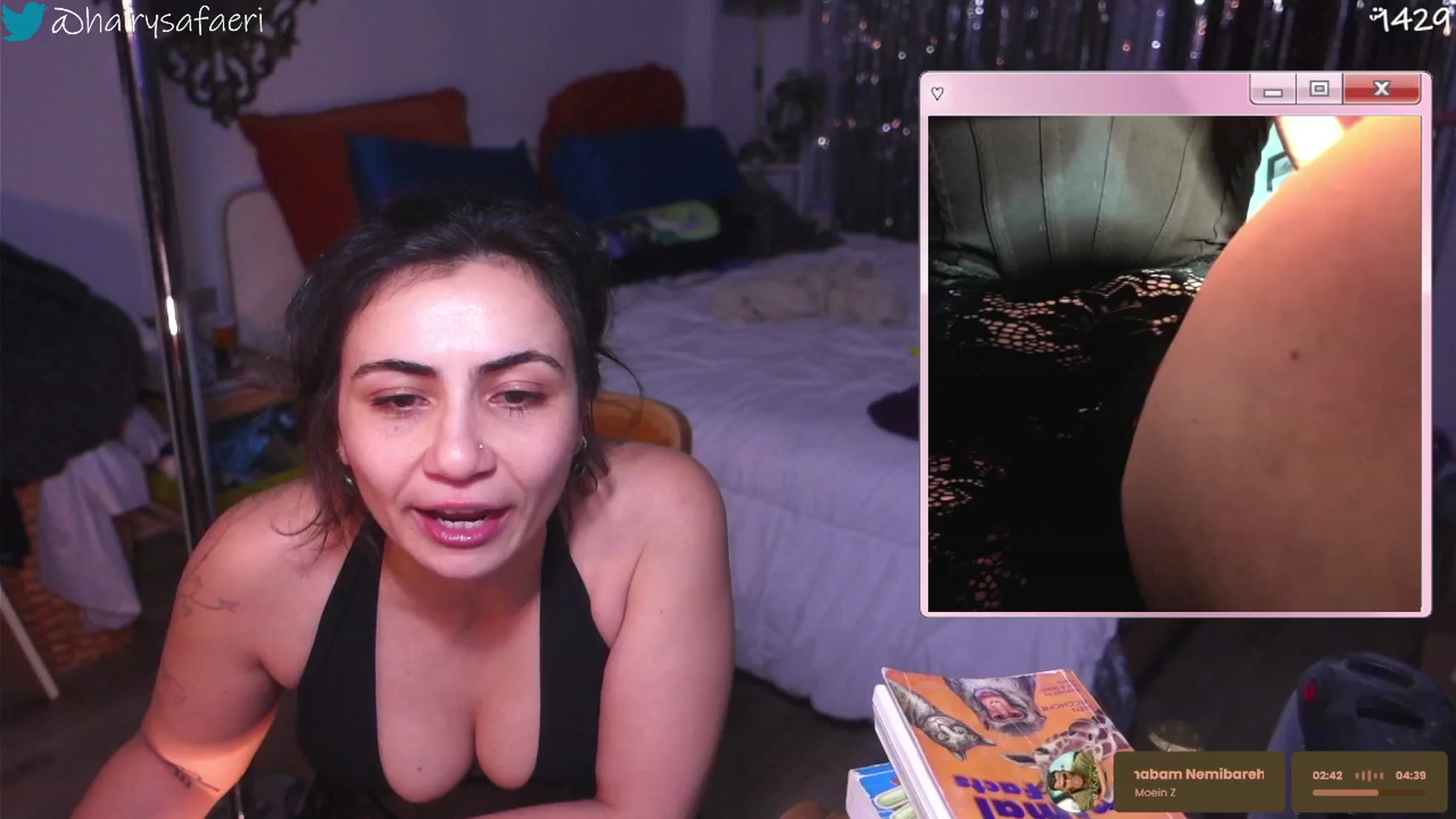 Gallery image thumbnail from HairySafaeri's myfreecams stream on, 01/16/2026, 24:18 image 18 of 20