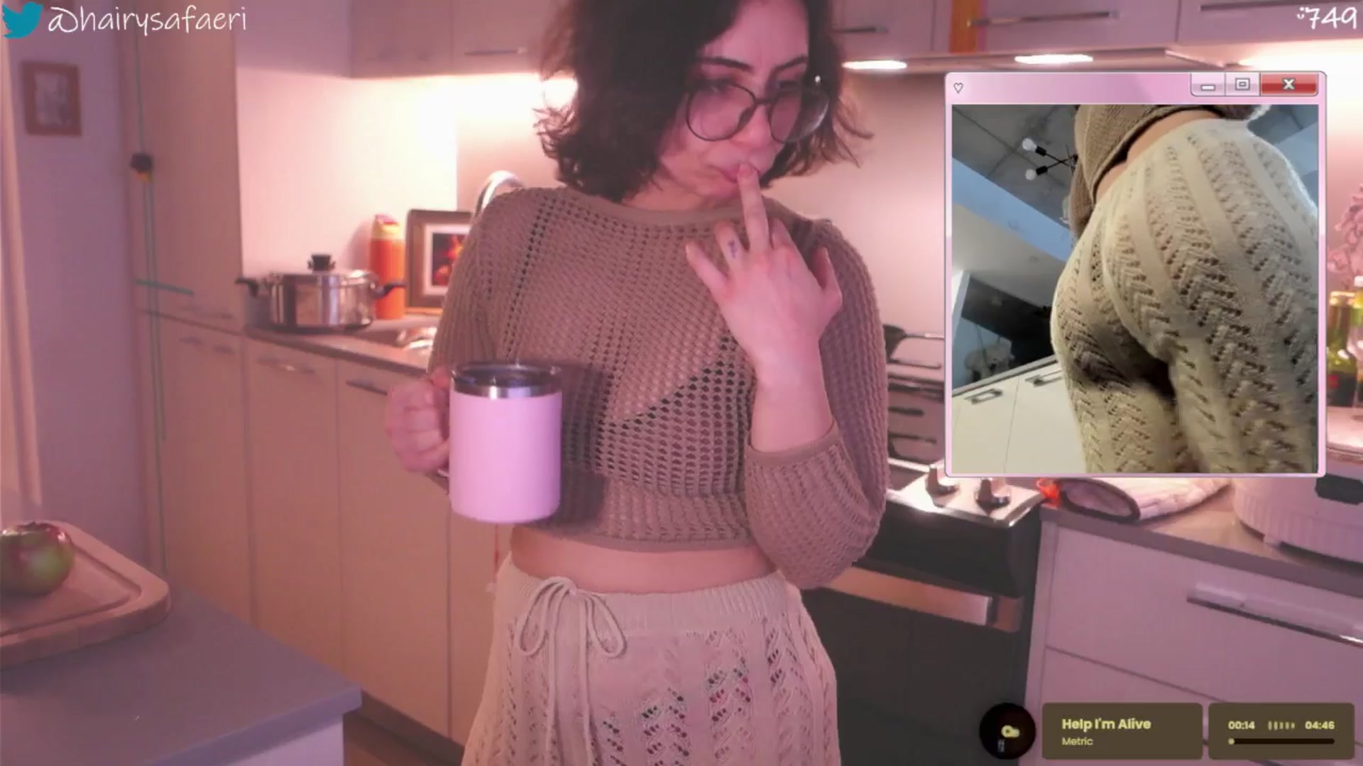 Gallery image thumbnail from HairySafaeri's myfreecams stream on, 02/05/2026, 21:51 image 13 of 20