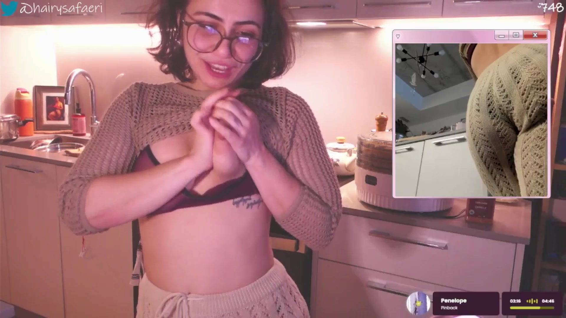 Gallery image thumbnail from HairySafaeri's myfreecams stream on, 02/05/2026, 21:51 image 19 of 20