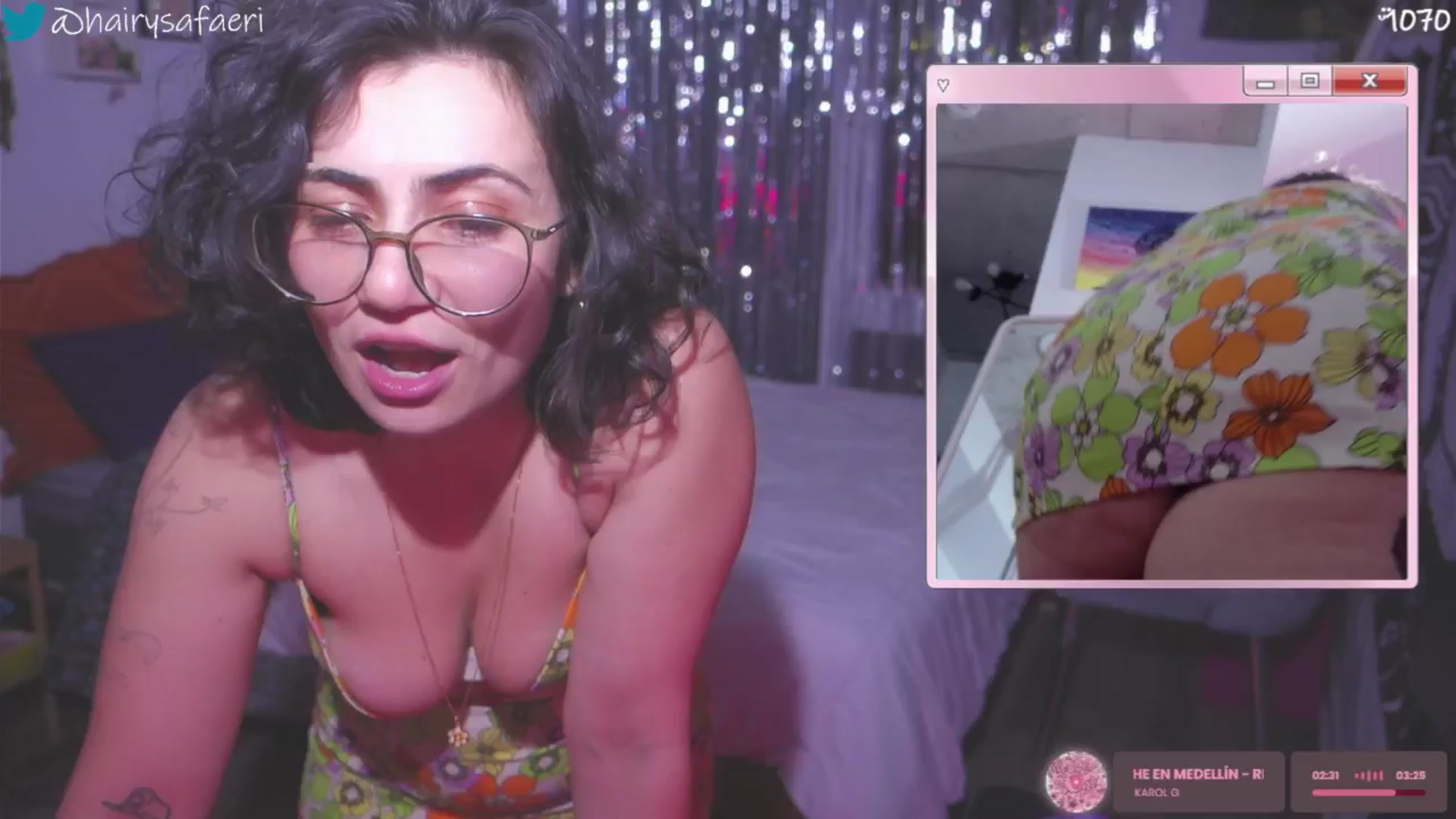 Gallery image thumbnail from HairySafaeri's myfreecams stream on, 02/26/2026, 24:40 image 6 of 20