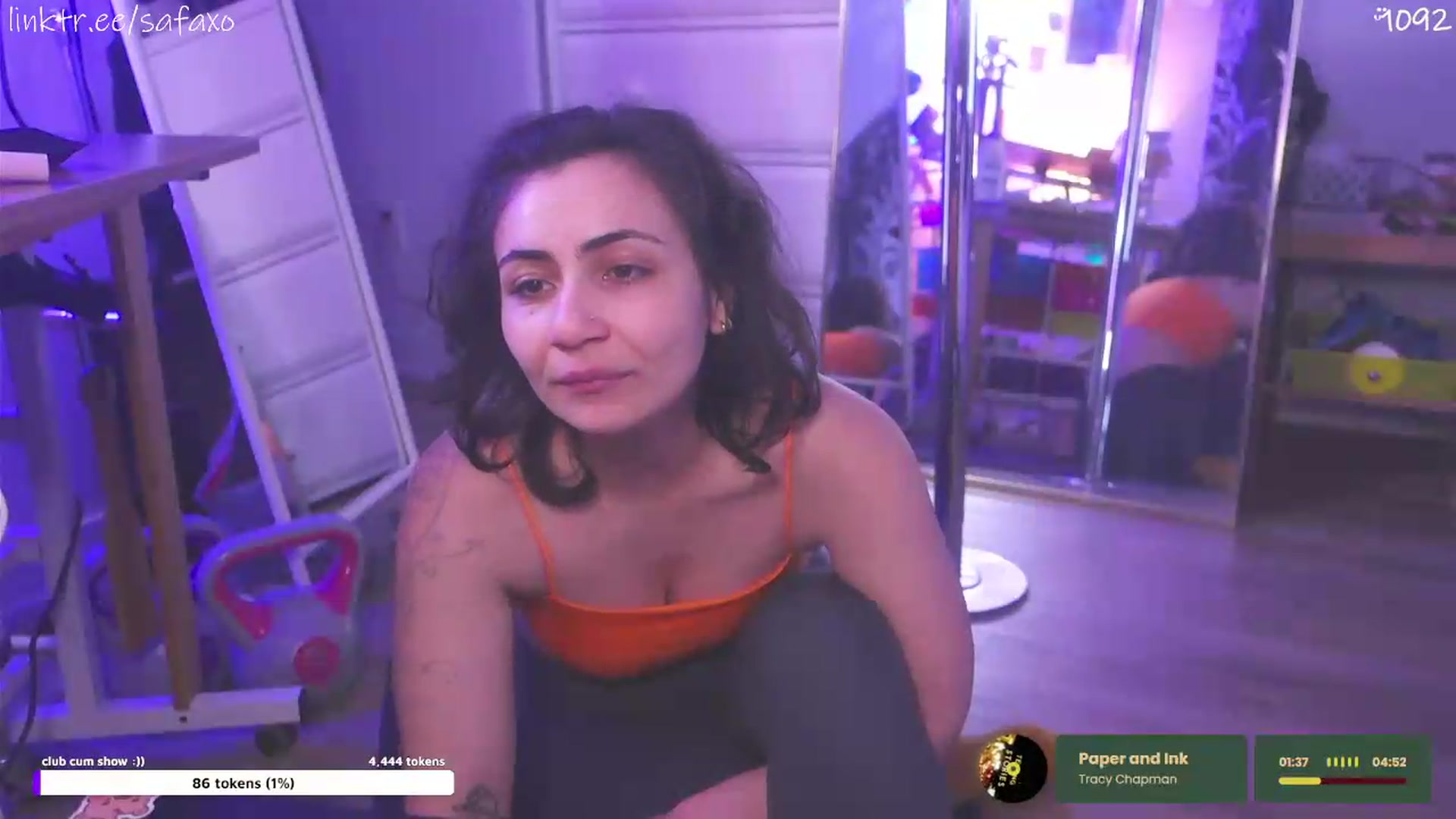 Gallery image thumbnail from HairySafaeri's myfreecams stream on, 05/13/2026, 21:55 image 2 of 20