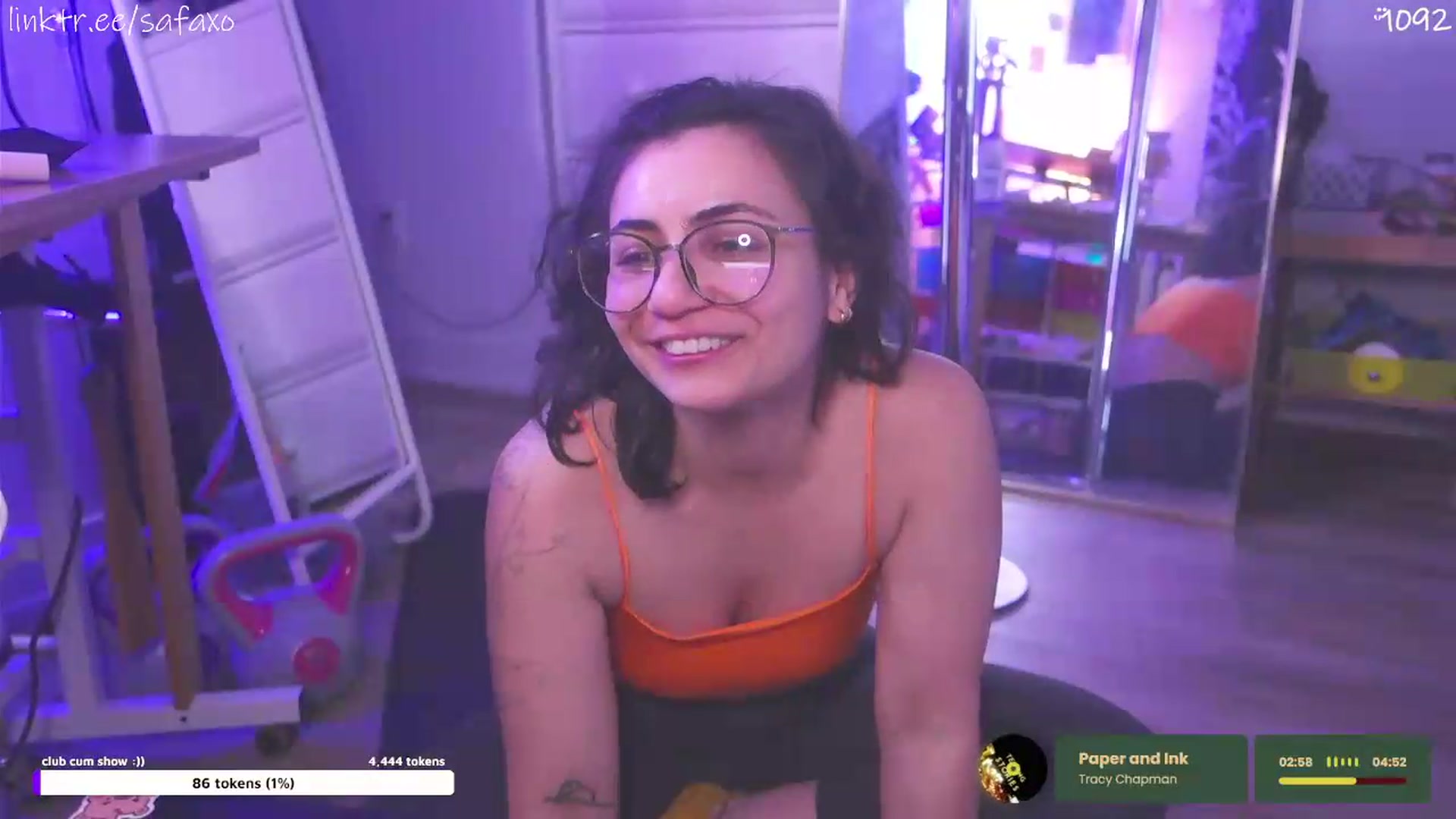 Gallery image thumbnail from HairySafaeri's myfreecams stream on, 05/13/2026, 21:55 image 3 of 20