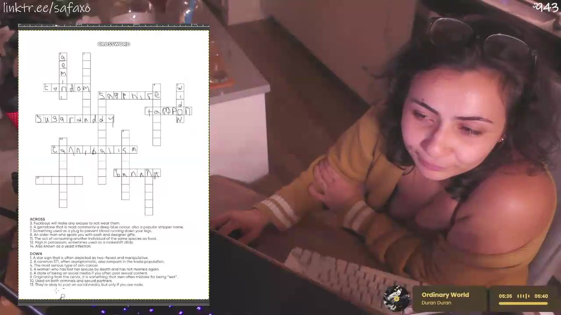 Gallery image thumbnail from HairySafaeri's myfreecams stream on, 06/20/2026, 02:31 image 18 of 20