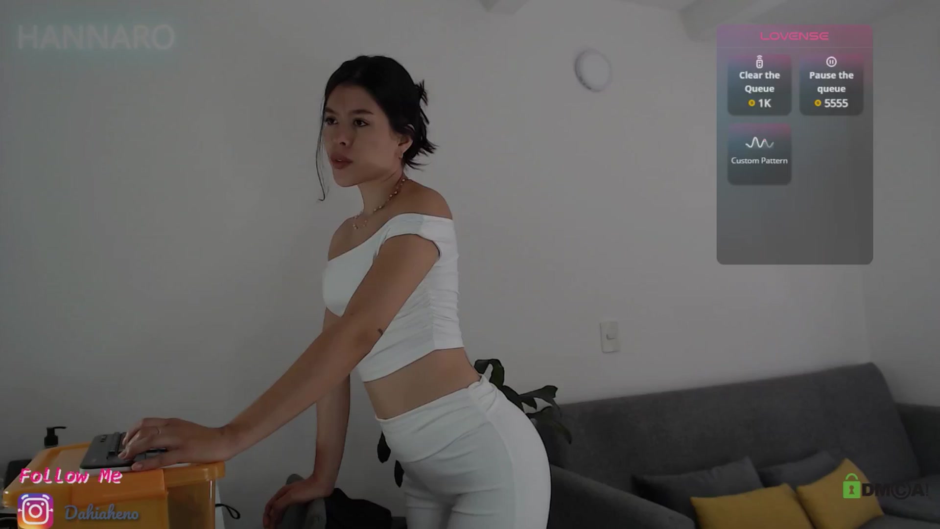 Gallery image thumbnail from HannaRo's myfreecams stream on, 07/12/2025, 16:56 image 9 of 20