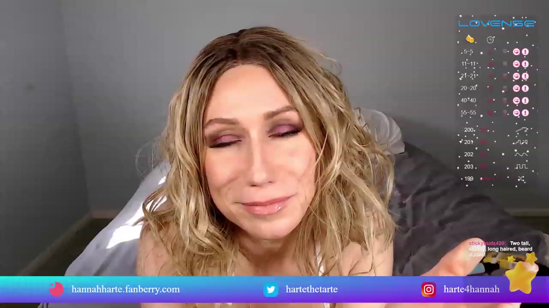 Gallery image thumbnail from HannahHarte's myfreecams stream on, 03/18/2023, 15:40 image 6 of 20