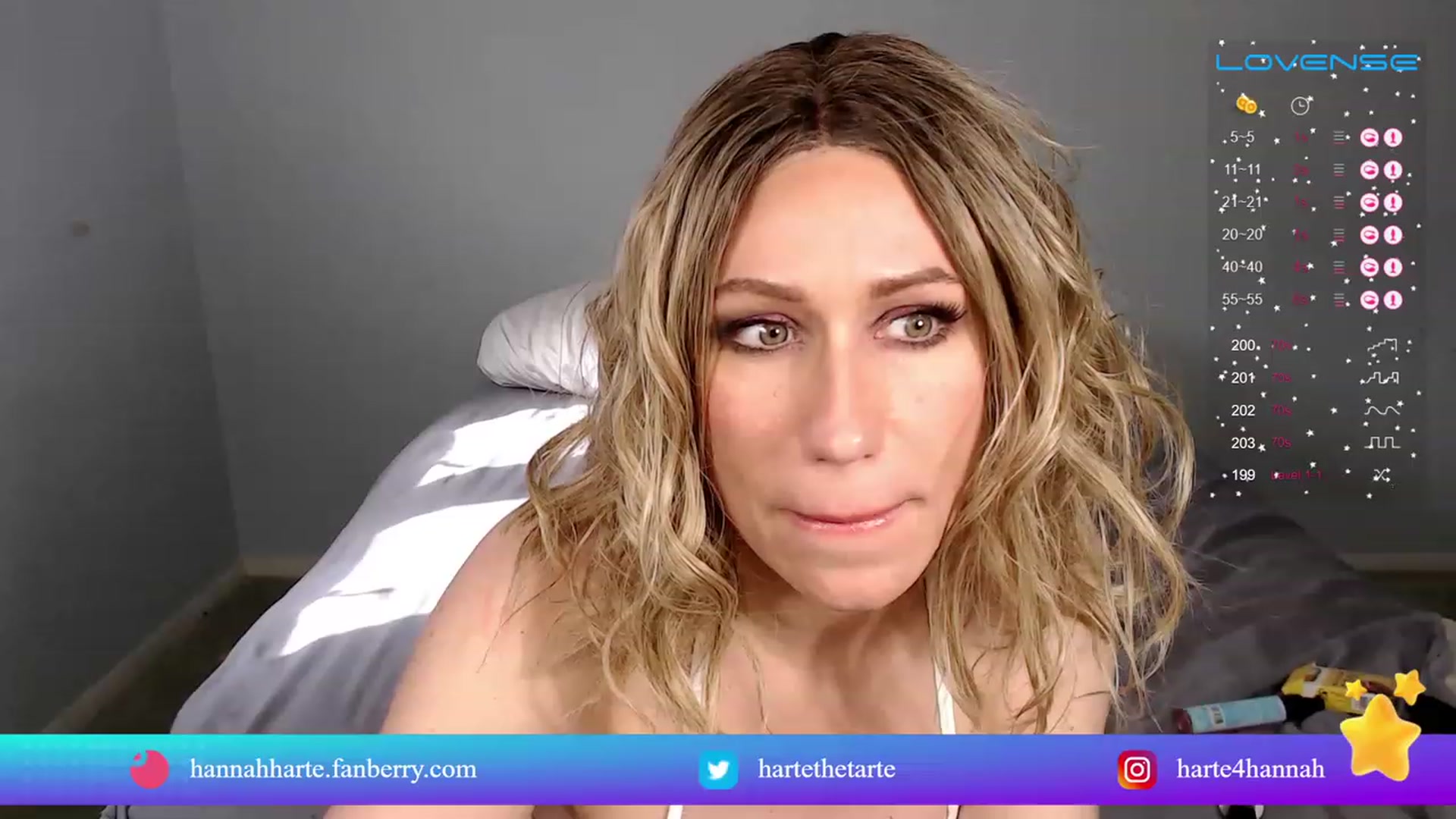 Gallery image thumbnail from HannahHarte's myfreecams stream on, 03/18/2023, 15:40 image 7 of 20