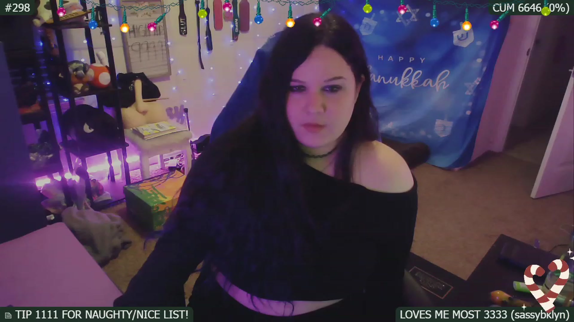 Gallery image thumbnail from HanukkahHoe's myfreecams stream on, 12/21/2022, 07:08 image 2 of 20