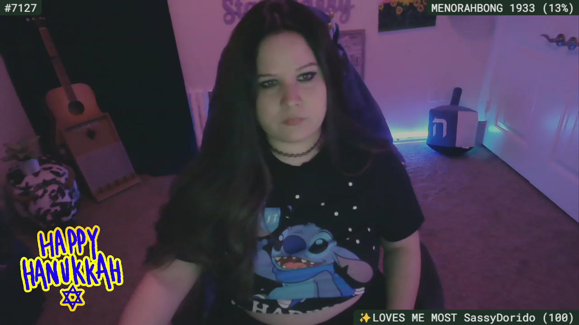 Gallery image thumbnail from HanukkahHoe's myfreecams stream on, 12/09/2023, 04:54 image 1 of 20