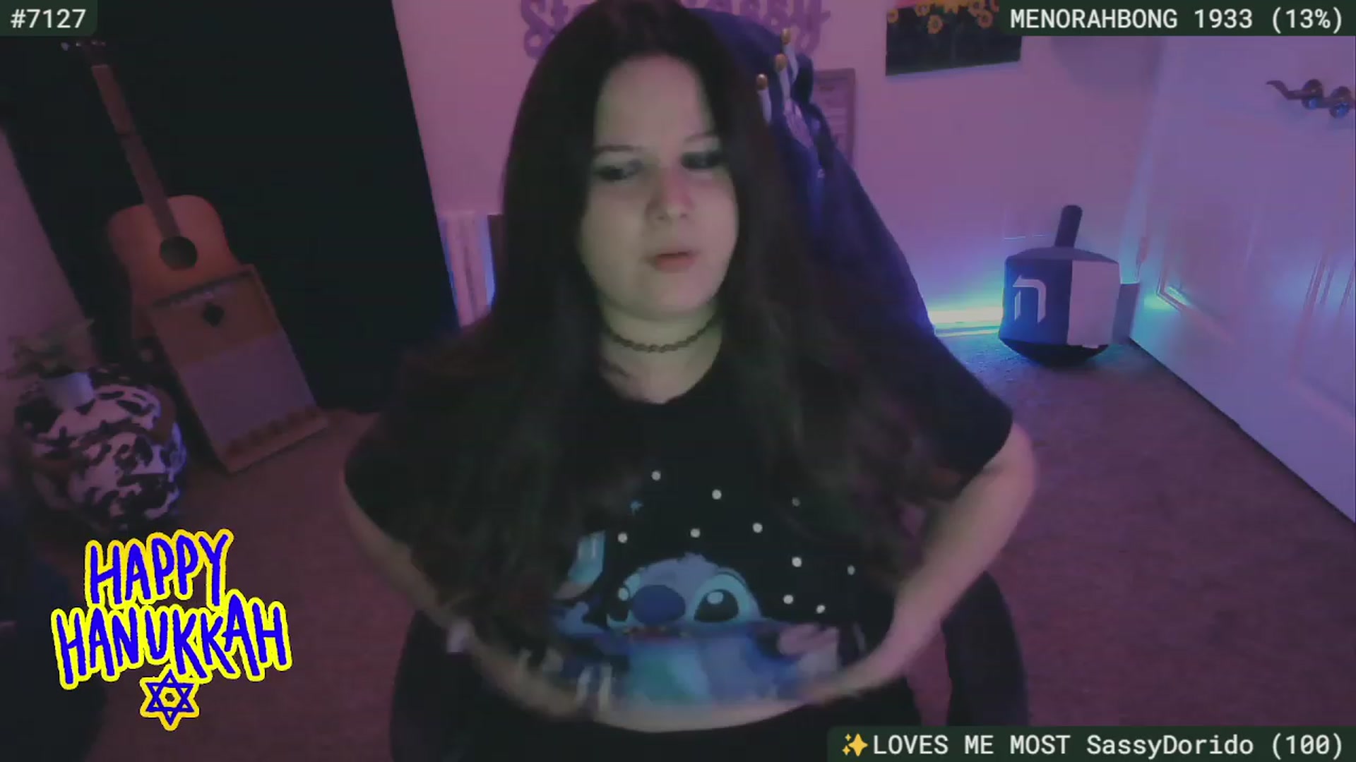 Gallery image thumbnail from HanukkahHoe's myfreecams stream on, 12/09/2023, 04:54 image 2 of 20