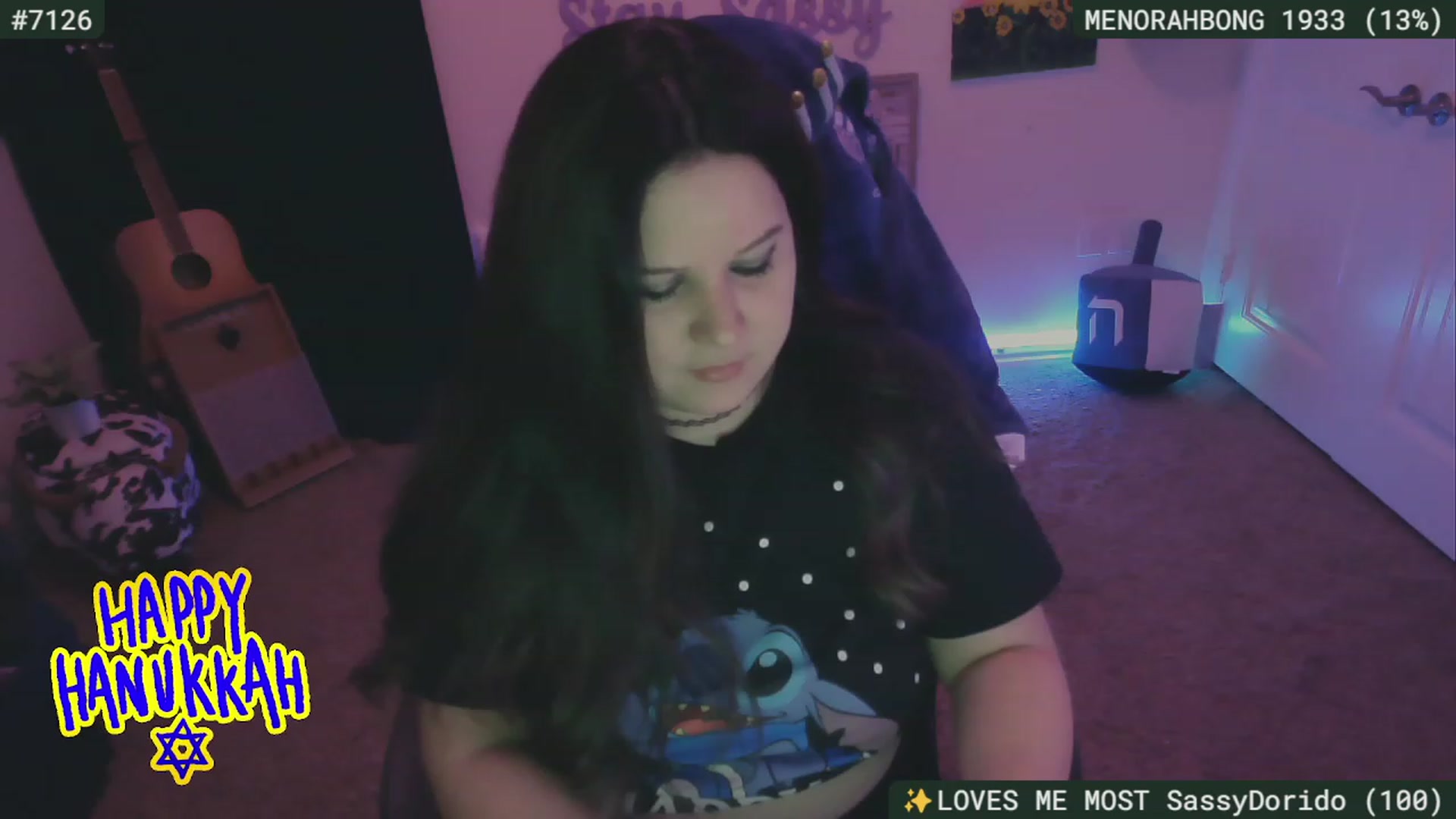 Gallery image thumbnail from HanukkahHoe's myfreecams stream on, 12/09/2023, 04:54 image 4 of 20