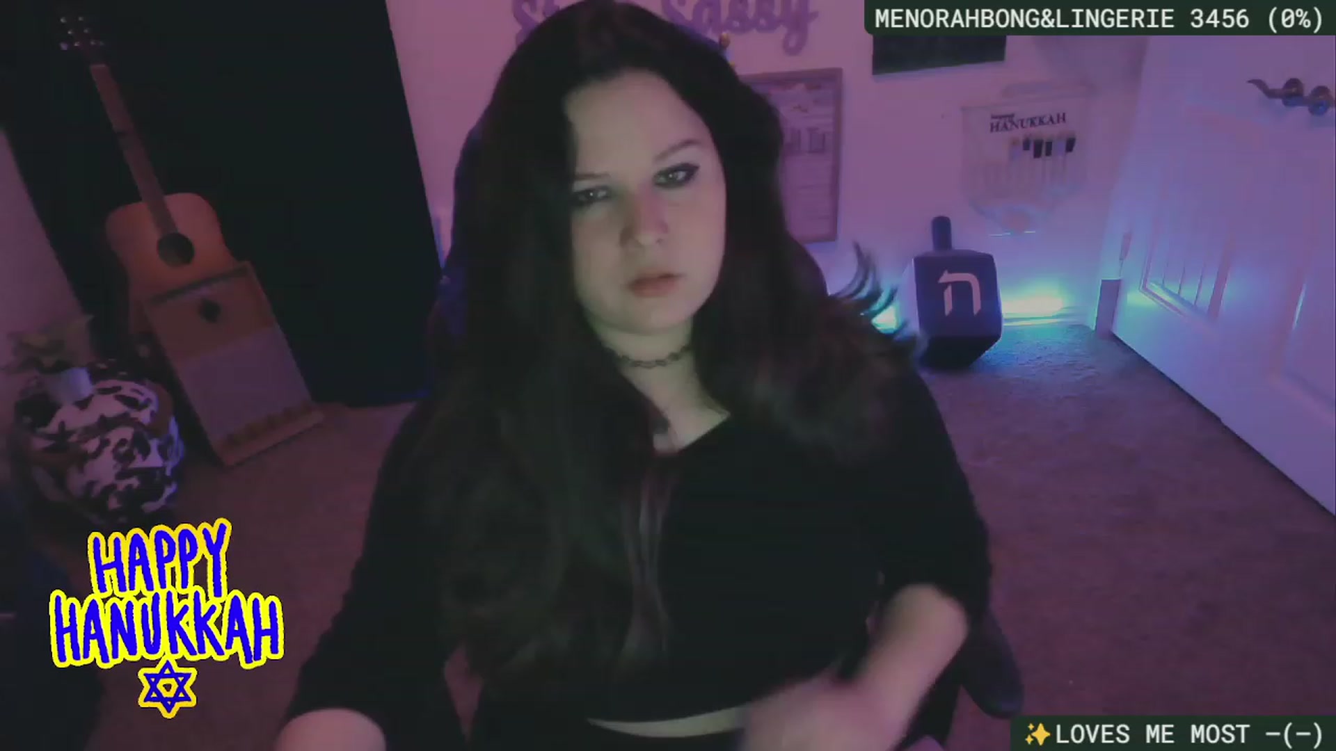 Gallery image thumbnail from HanukkahHoe's myfreecams stream on, 12/12/2023, 04:13 image 1 of 20