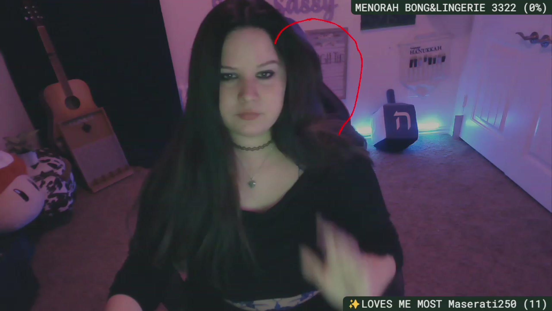 Gallery image thumbnail from HanukkahHoe's myfreecams stream on, 12/14/2023, 03:39 image 1 of 20