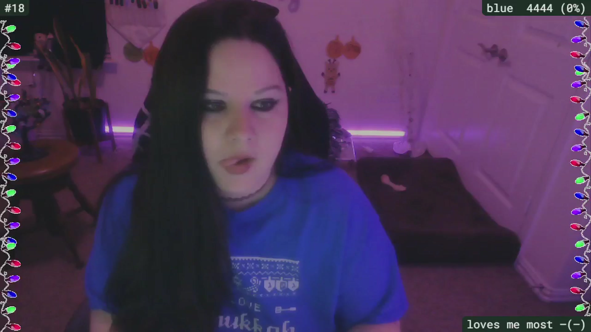 Gallery image thumbnail from HanukkahHoe's myfreecams stream on, 12/28/2024, 03:13 image 1 of 20