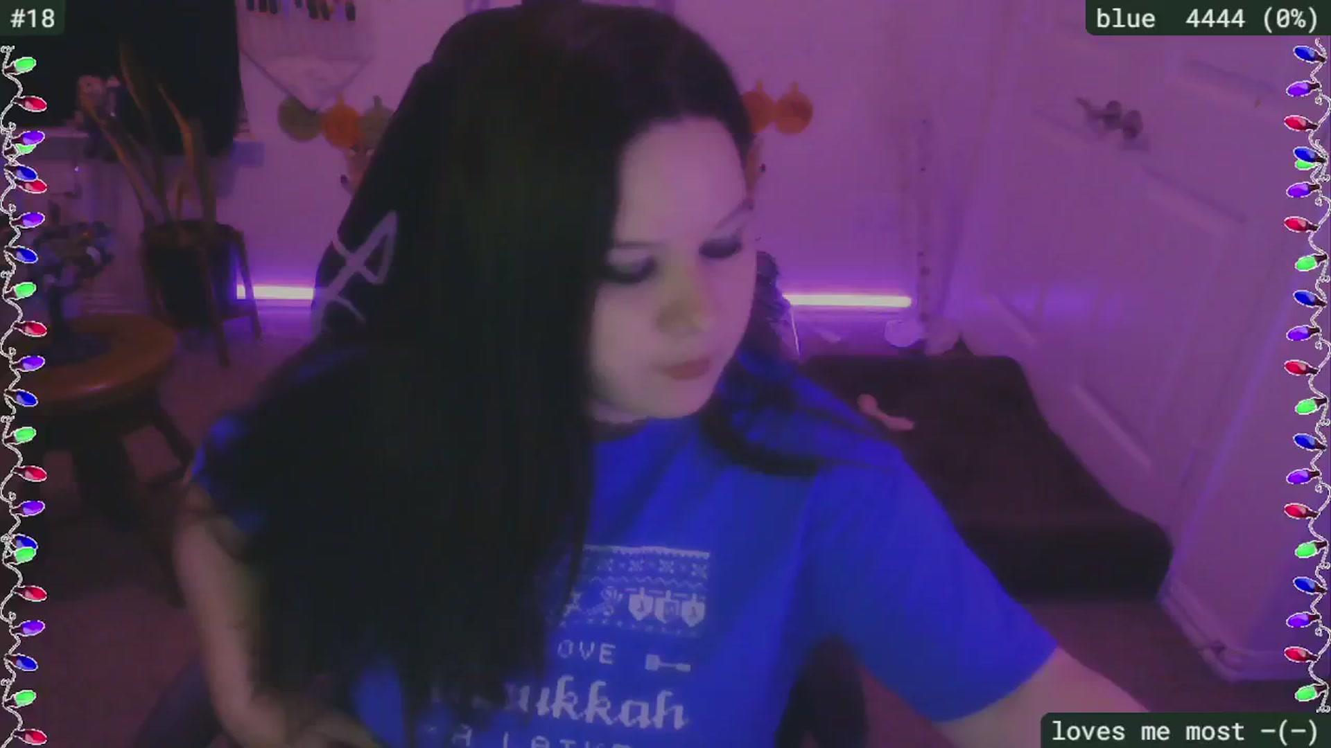 Gallery image thumbnail from HanukkahHoe's myfreecams stream on, 12/28/2024, 03:13 image 2 of 20