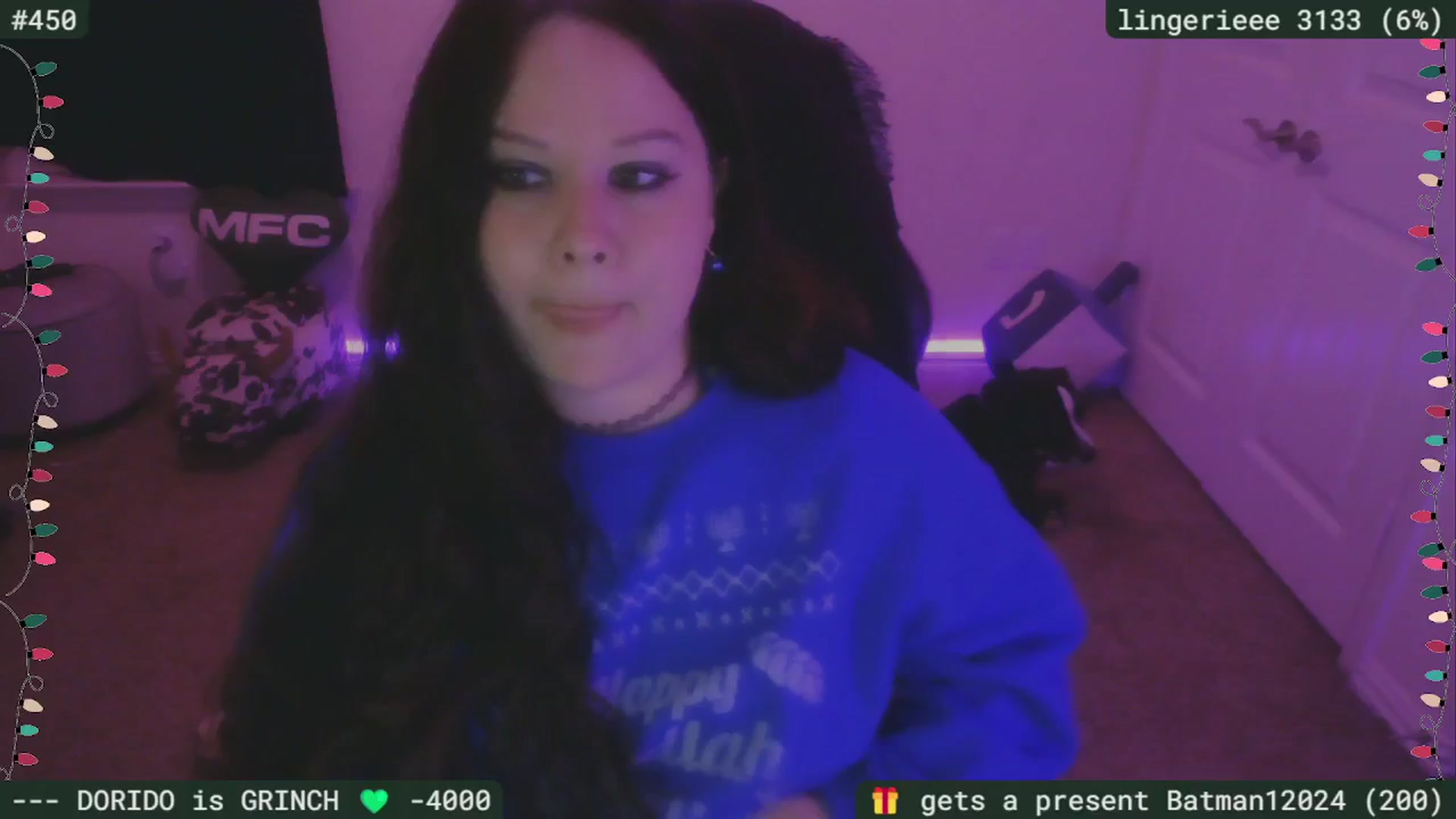 Gallery image thumbnail from HanukkahHoe's myfreecams stream on, 12/15/2025, 04:34 image 7 of 20
