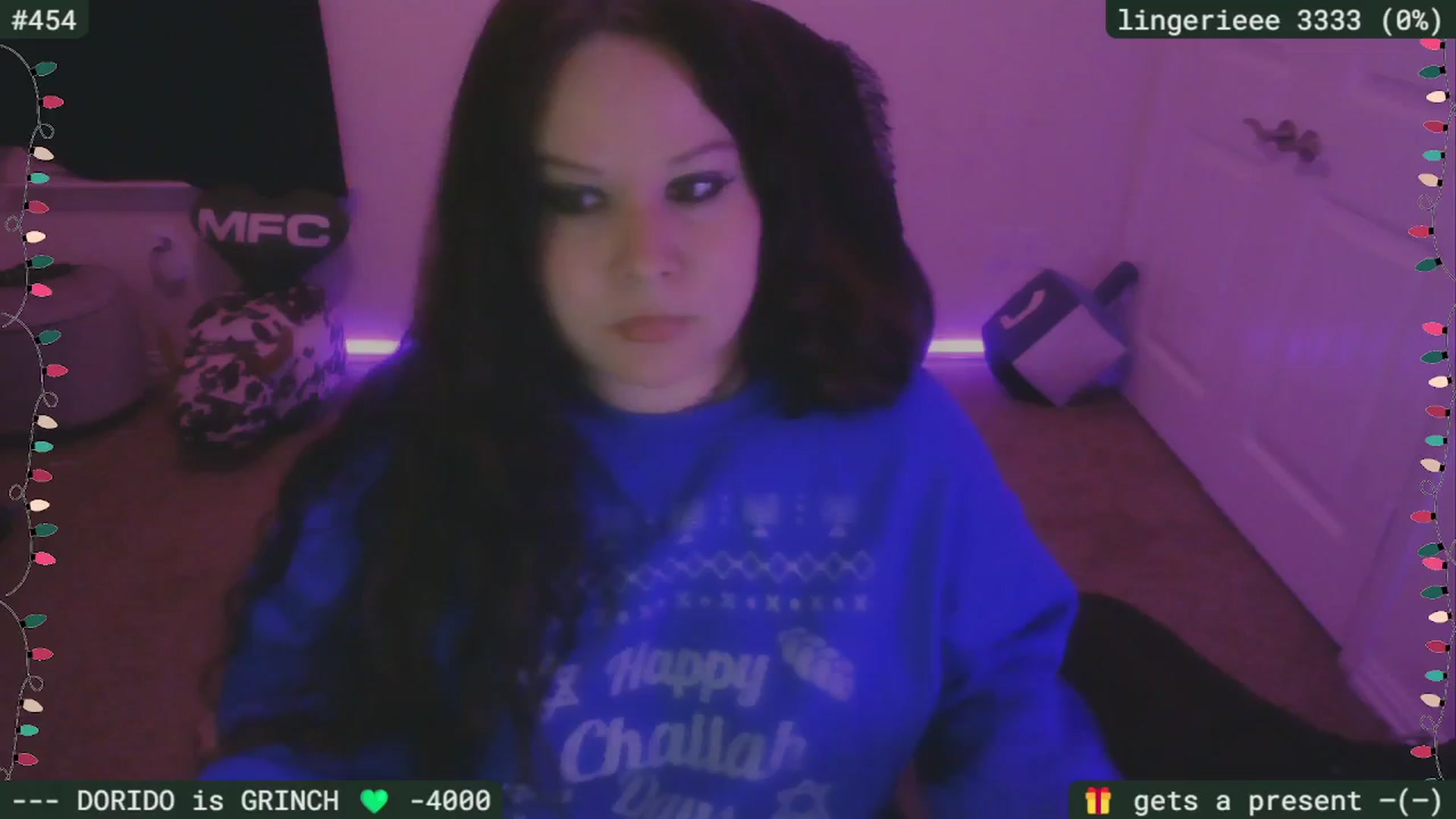 Gallery image thumbnail from HanukkahHoe's myfreecams stream on, 12/15/2025, 04:34 image 6 of 20