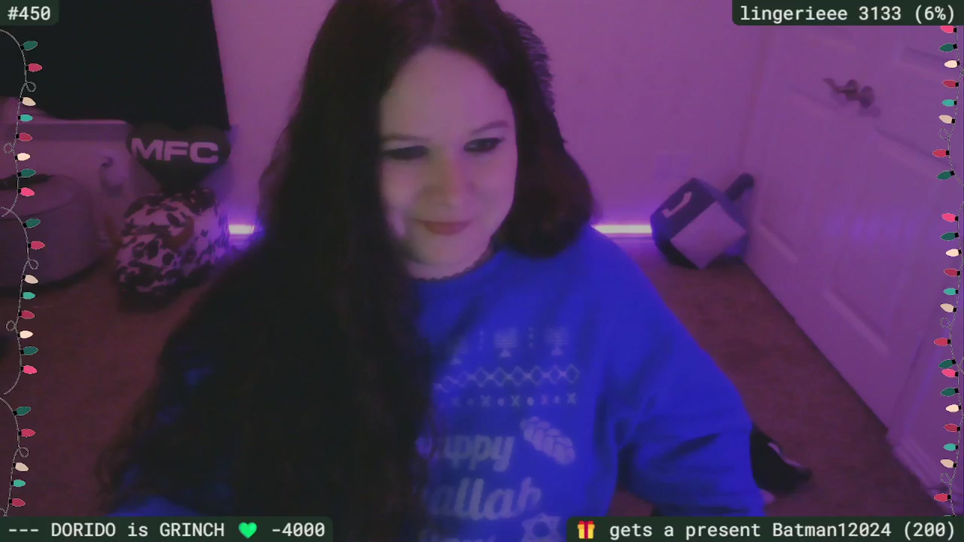 Gallery image thumbnail from HanukkahHoe's myfreecams stream on, 12/15/2025, 04:34 image 9 of 20