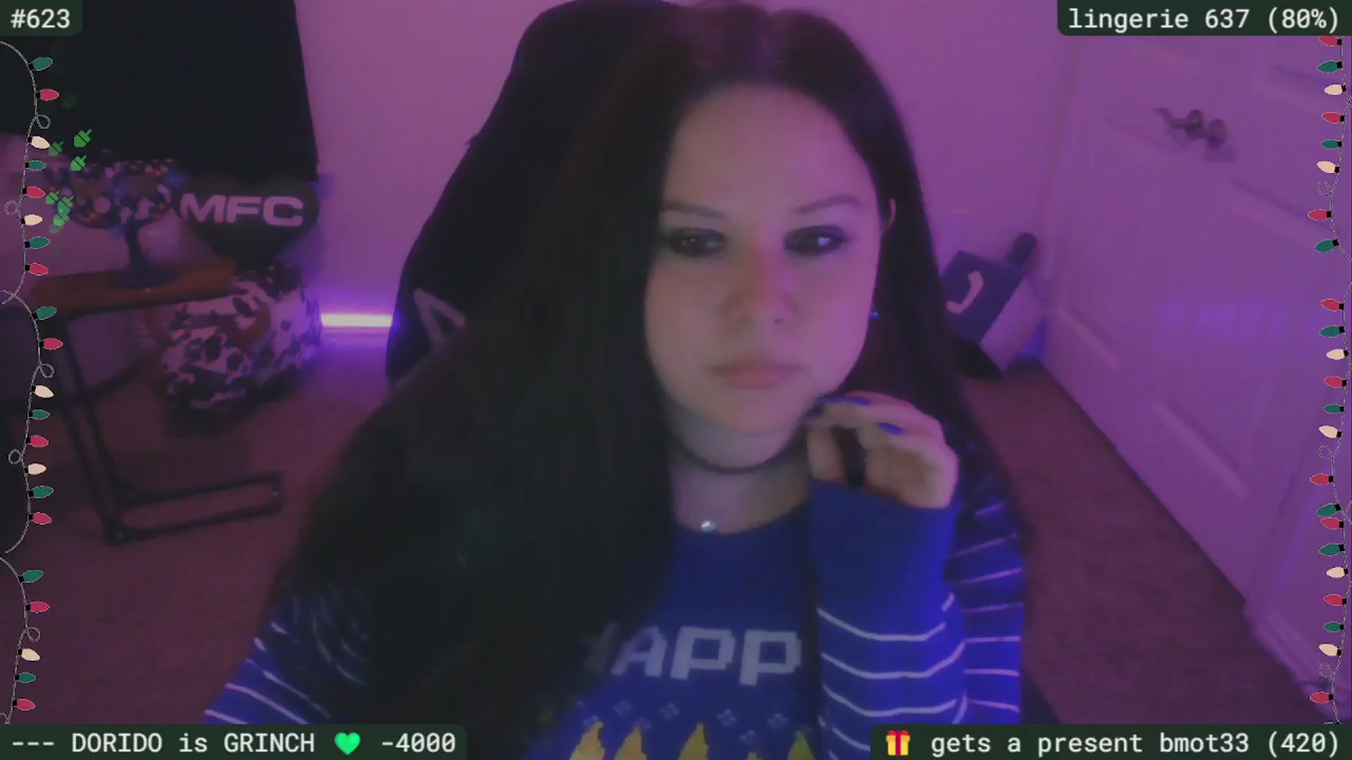 Gallery image thumbnail from HanukkahHoe's myfreecams stream on, 12/22/2025, 03:13 image 8 of 20
