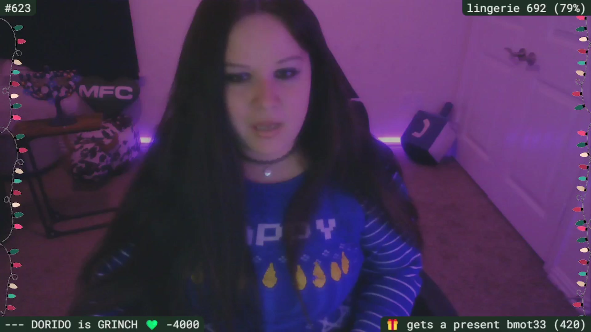 Gallery image thumbnail from HanukkahHoe's myfreecams stream on, 12/22/2025, 03:13 image 7 of 20