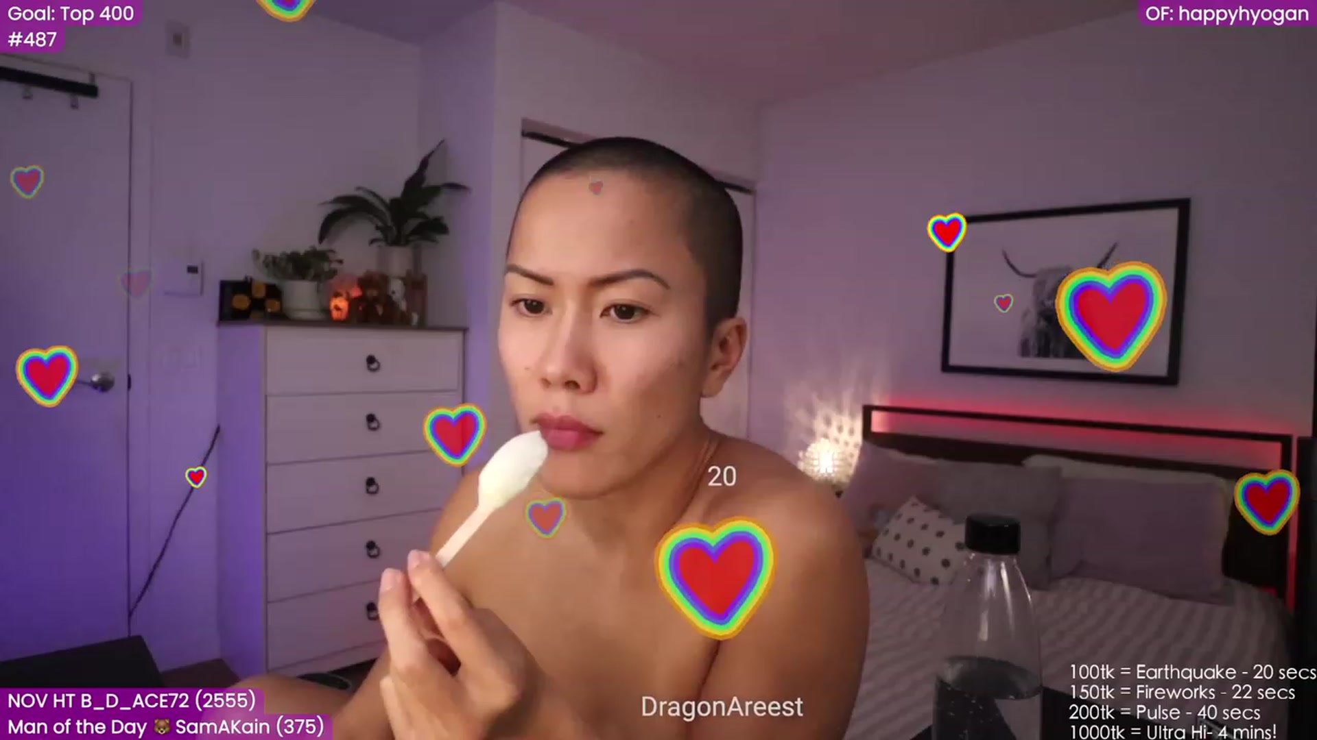 Gallery image thumbnail from HappyHyogan's myfreecams stream on, 11/15/2022, 21:28 image 18 of 20