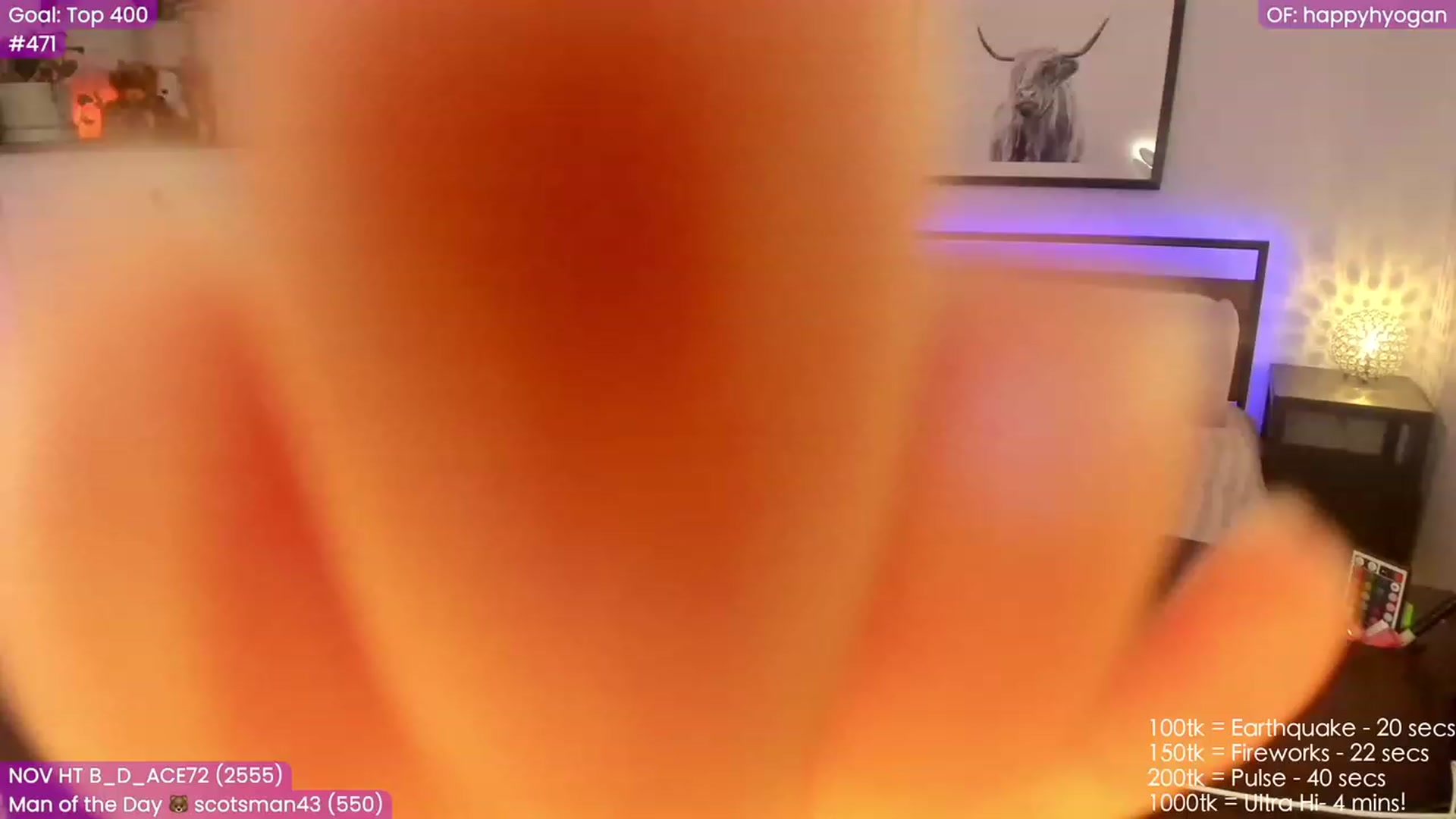 Gallery image thumbnail from HappyHyogan's myfreecams stream on, 11/17/2022, 02:18 image 5 of 20