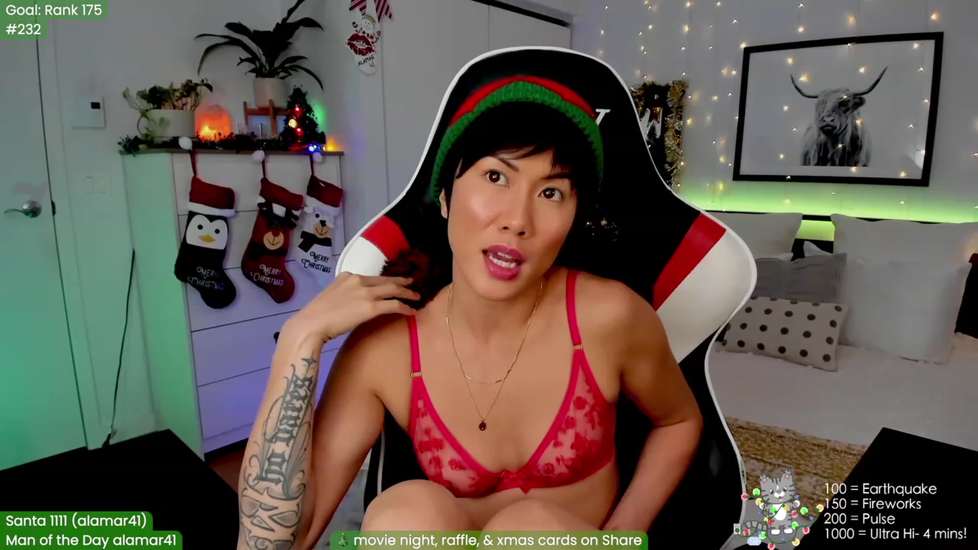 Gallery image thumbnail from HappyHyogan's myfreecams stream on, 12/04/2022, 01:26 image 17 of 20