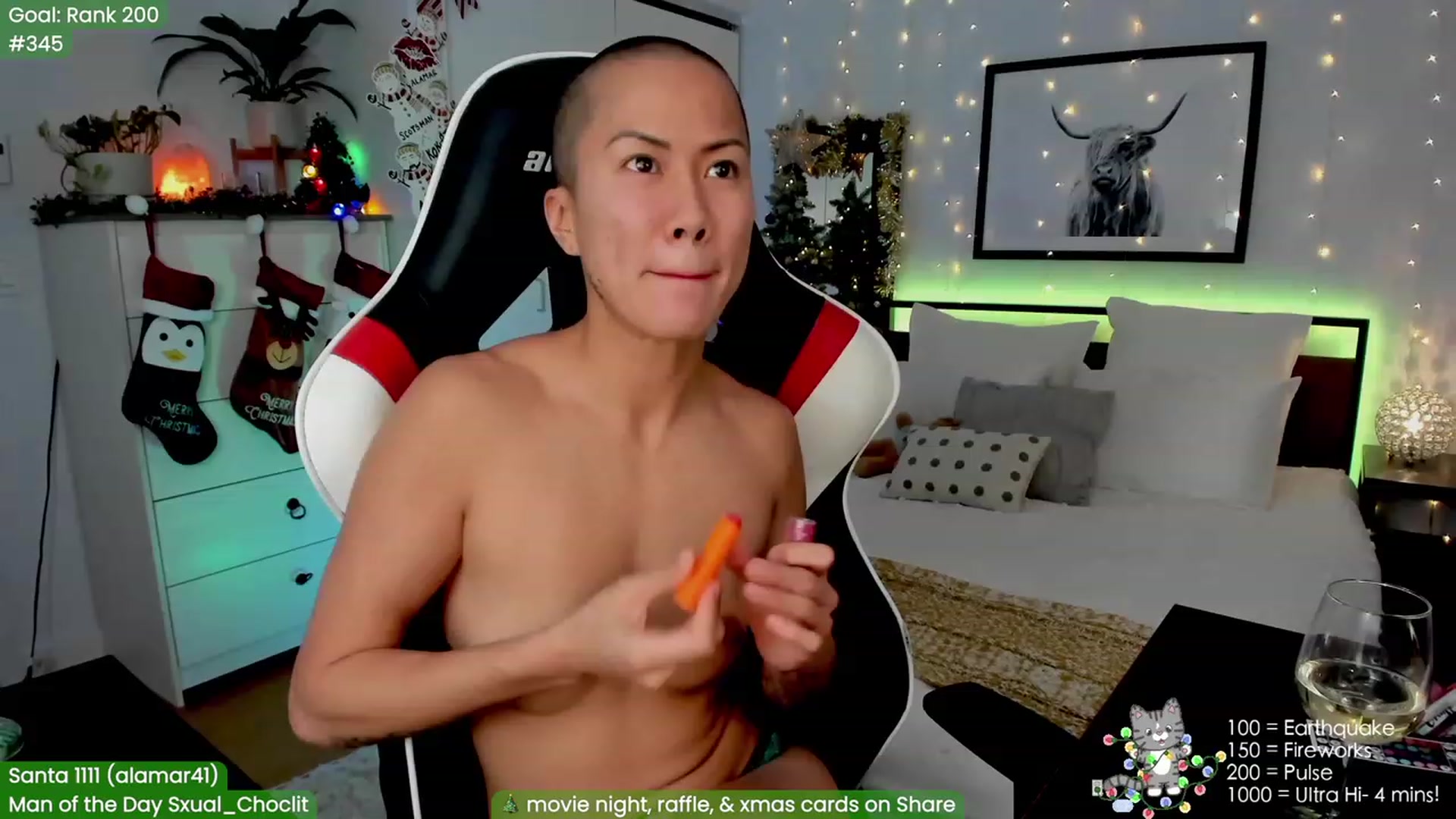 Gallery image thumbnail from HappyHyogan's myfreecams stream on, 12/05/2022, 01:19 image 5 of 20