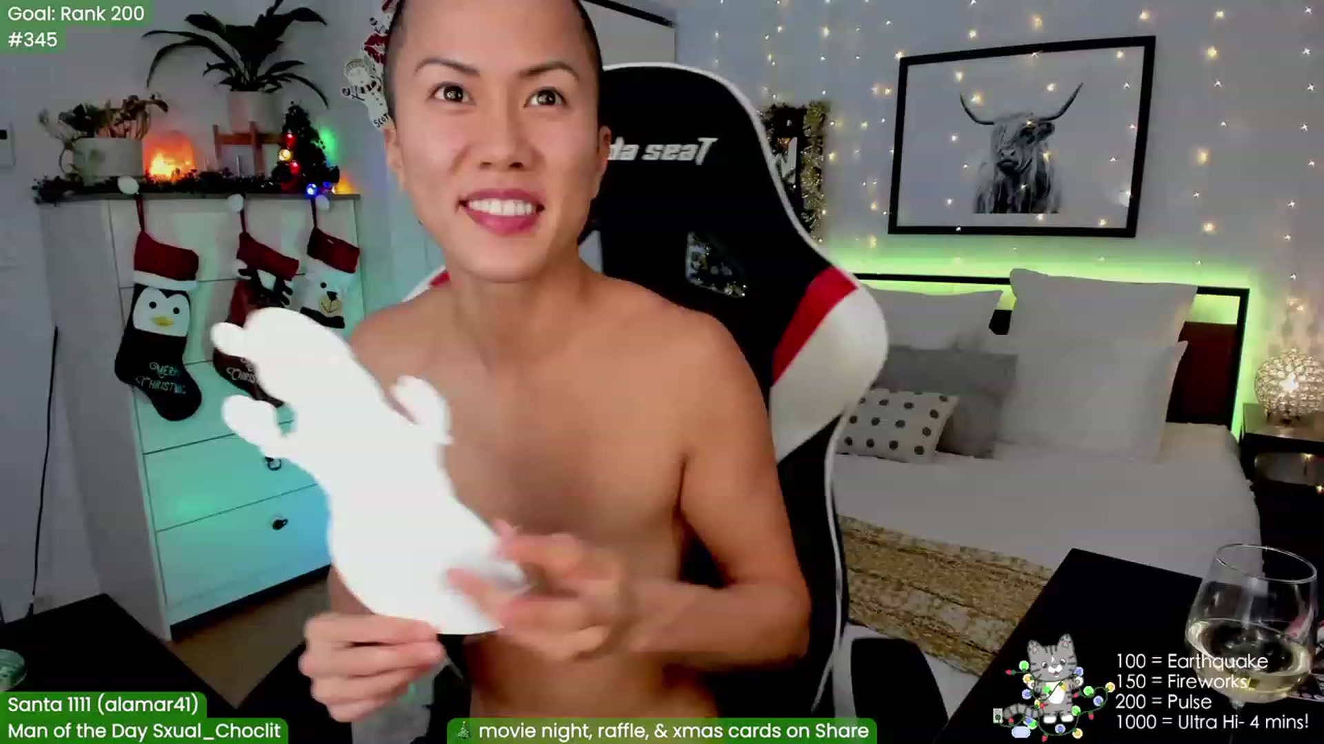 Gallery image thumbnail from HappyHyogan's myfreecams stream on, 12/05/2022, 01:19 image 4 of 20