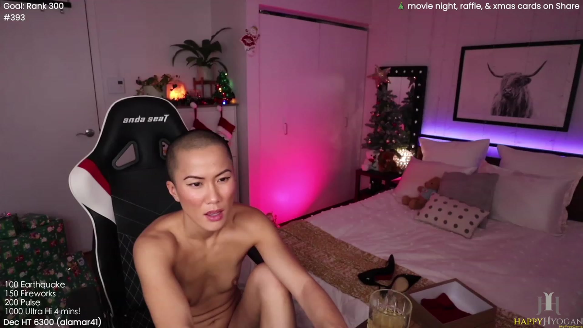 Gallery image thumbnail from HappyHyogan's myfreecams stream on, 12/15/2022, 04:42 image 9 of 20