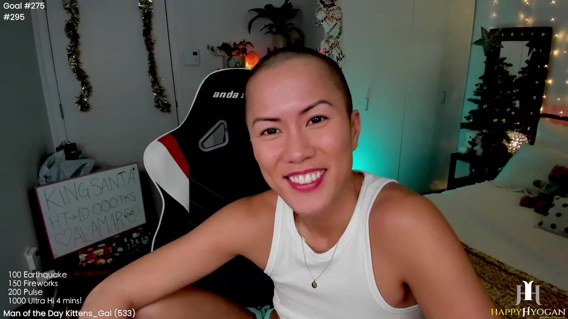 Gallery image thumbnail from HappyHyogan's myfreecams stream on, 12/21/2022, 24:01 image 19 of 20