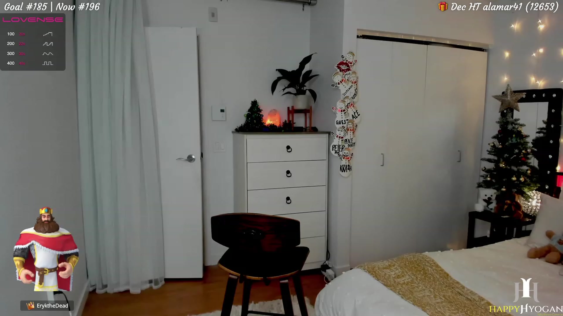 Gallery image thumbnail from HappyHyogan's myfreecams stream on, 12/28/2022, 23:48 image 17 of 20