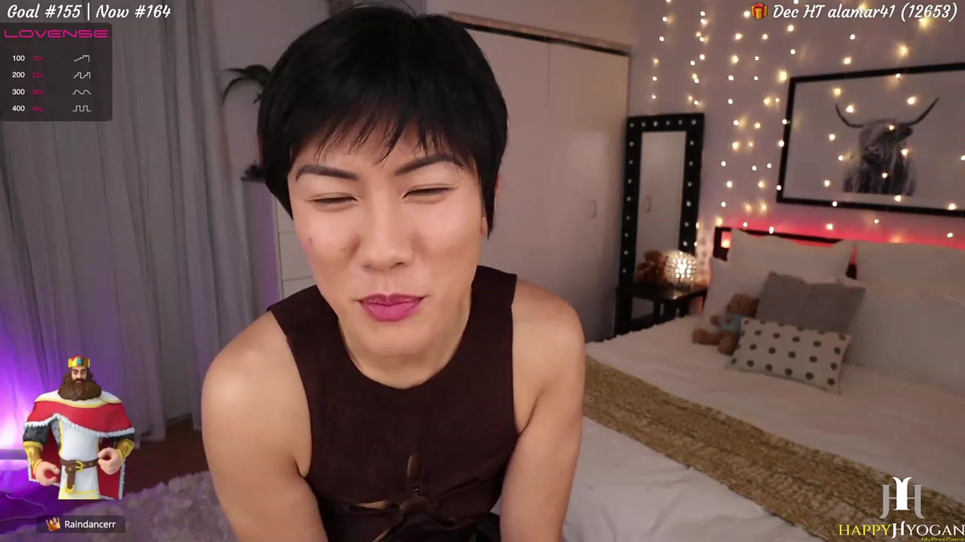Gallery image thumbnail from HappyHyogan's myfreecams stream on, 12/31/2022, 02:29 image 4 of 20