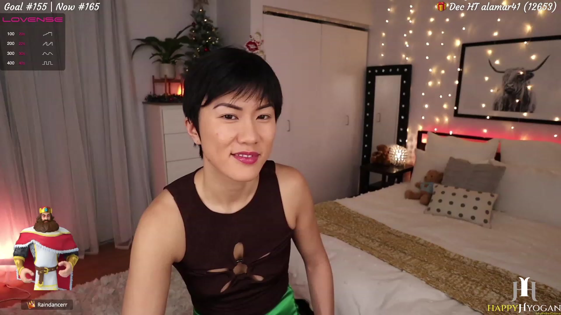 Gallery image thumbnail from HappyHyogan's myfreecams stream on, 12/31/2022, 02:29 image 1 of 20
