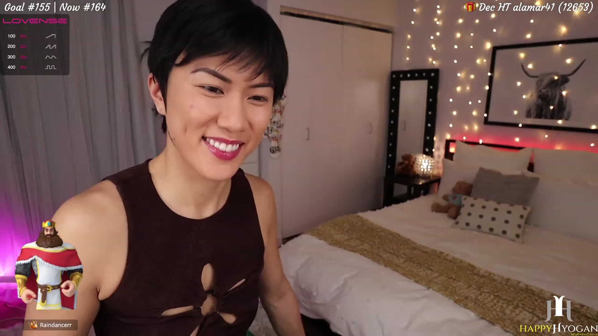 Gallery image thumbnail from HappyHyogan's myfreecams stream on, 12/31/2022, 02:29 image 2 of 20