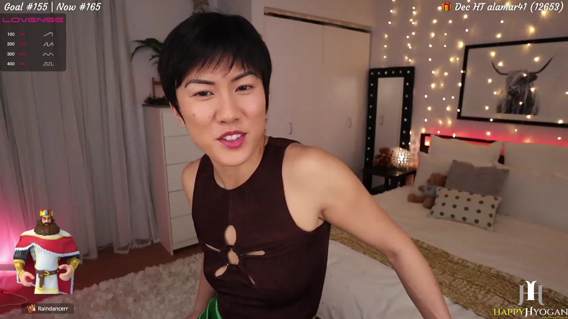 Gallery image thumbnail from HappyHyogan's myfreecams stream on, 12/31/2022, 02:29 image 5 of 20