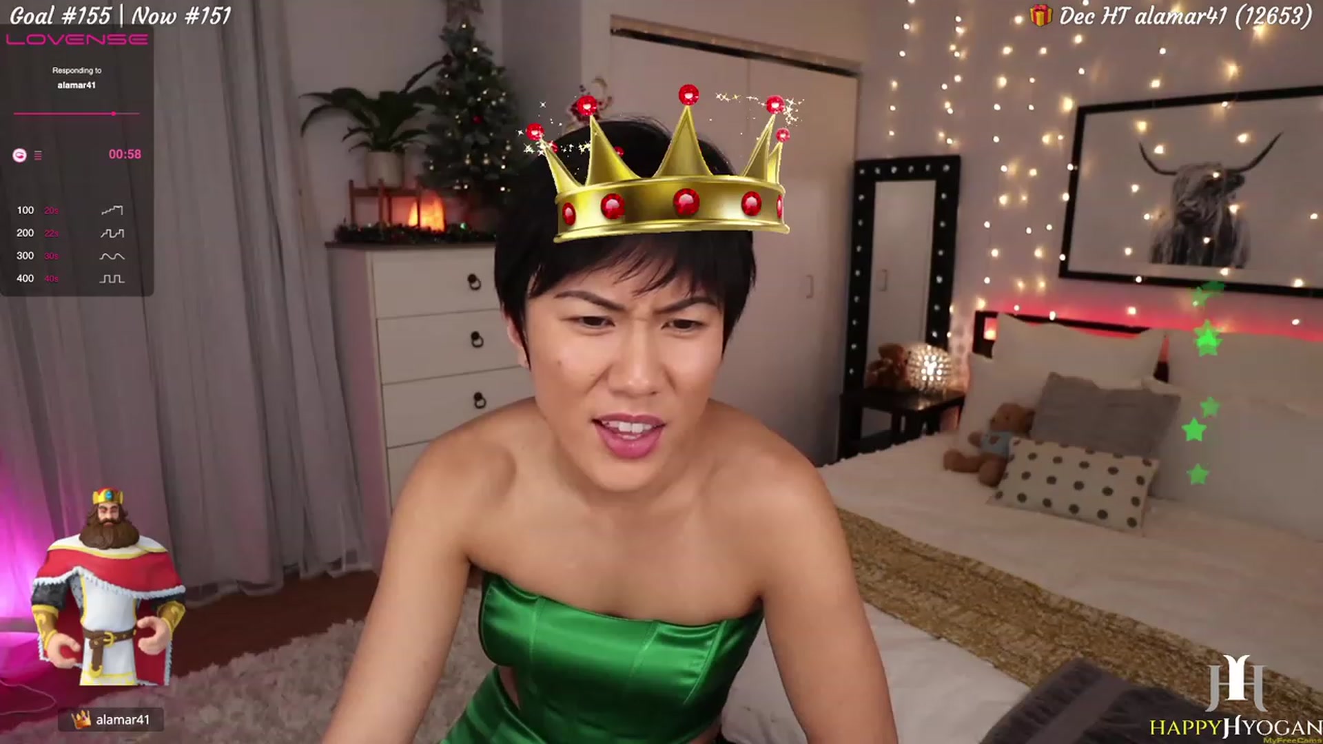Gallery image thumbnail from HappyHyogan's myfreecams stream on, 12/31/2022, 02:29 image 16 of 20