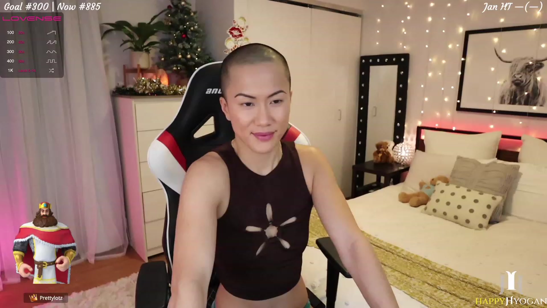 Gallery image thumbnail from HappyHyogan's myfreecams stream on, 01/04/2023, 18:10 image 16 of 20