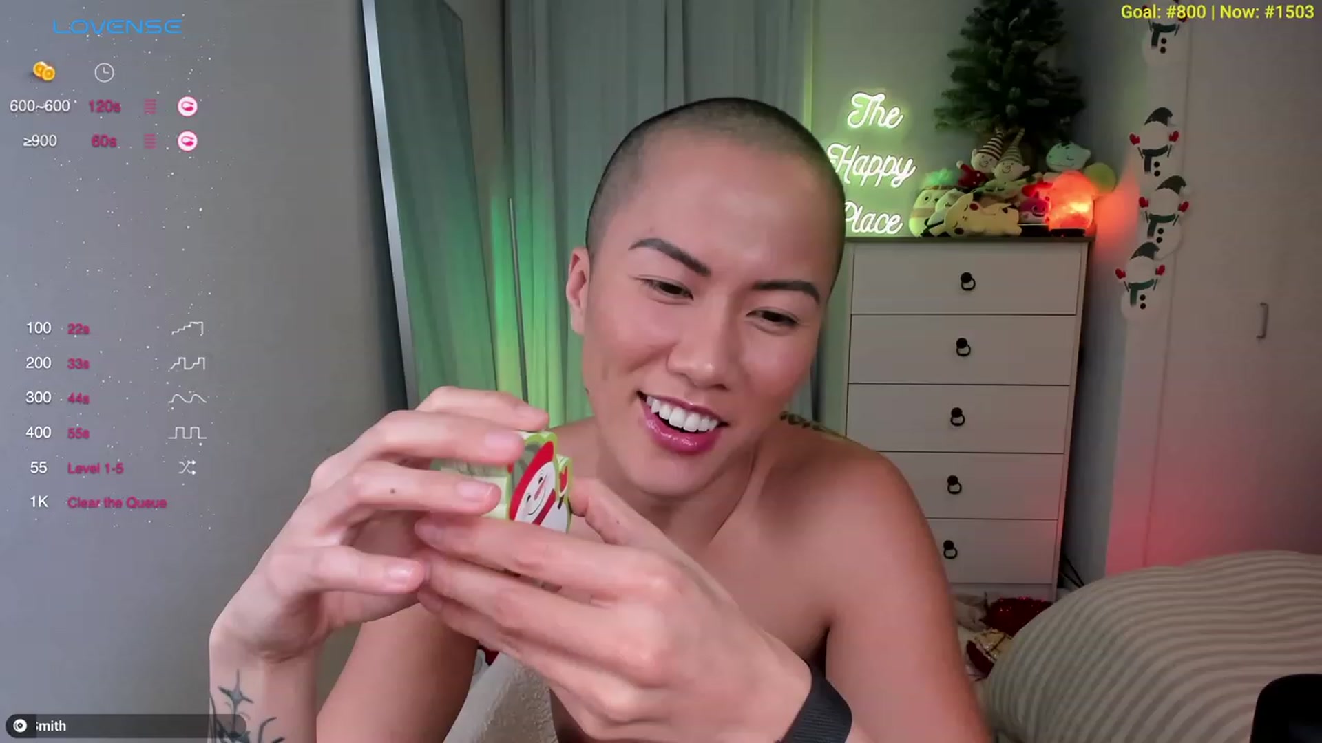 Gallery image thumbnail from HappyHyogan's myfreecams stream on, 12/19/2023, 02:23 image 16 of 20